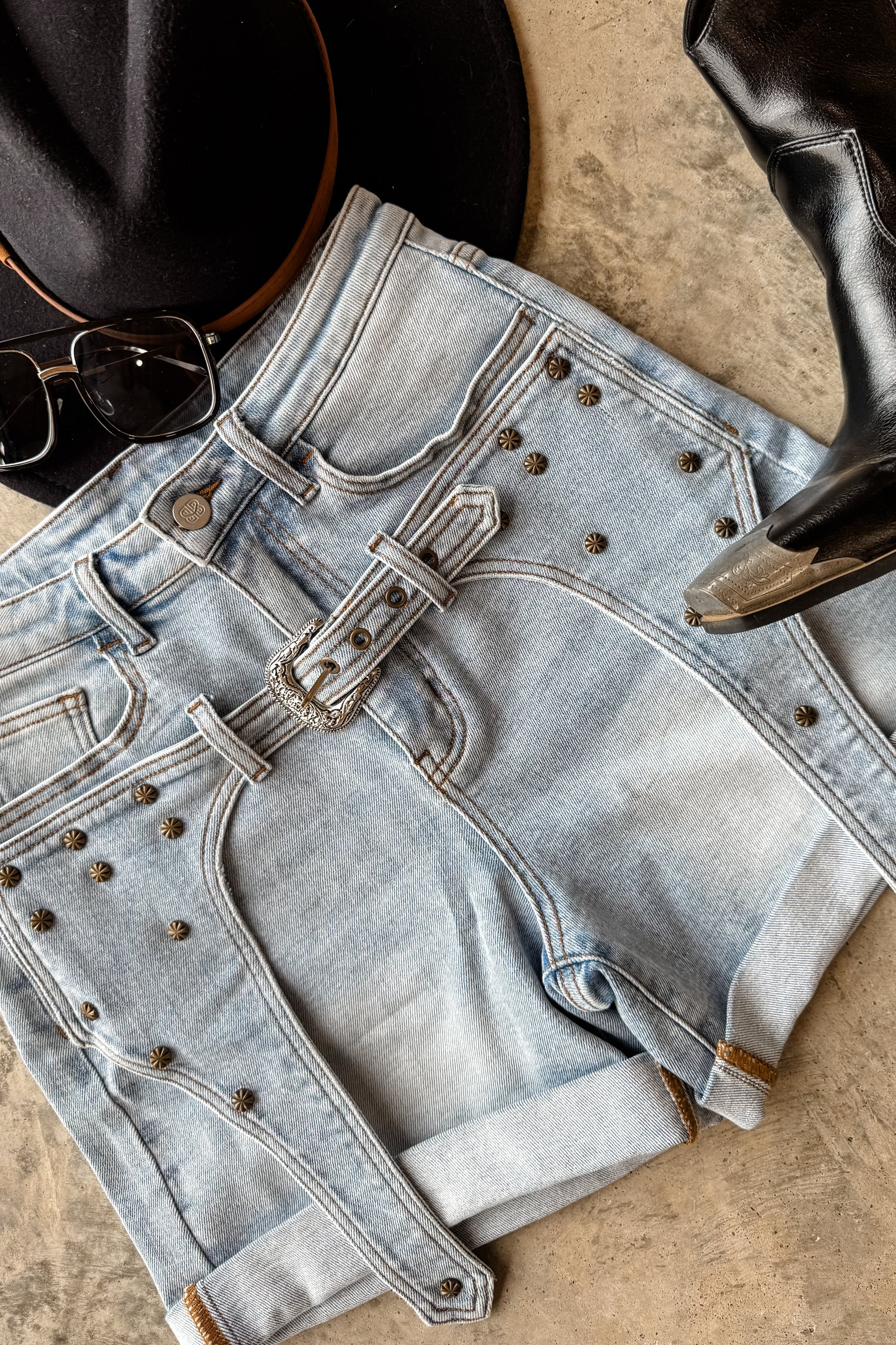 PREORDER- FESTIVAL NIGHTS BUCKLE SHORTS - The Elevated Hippie