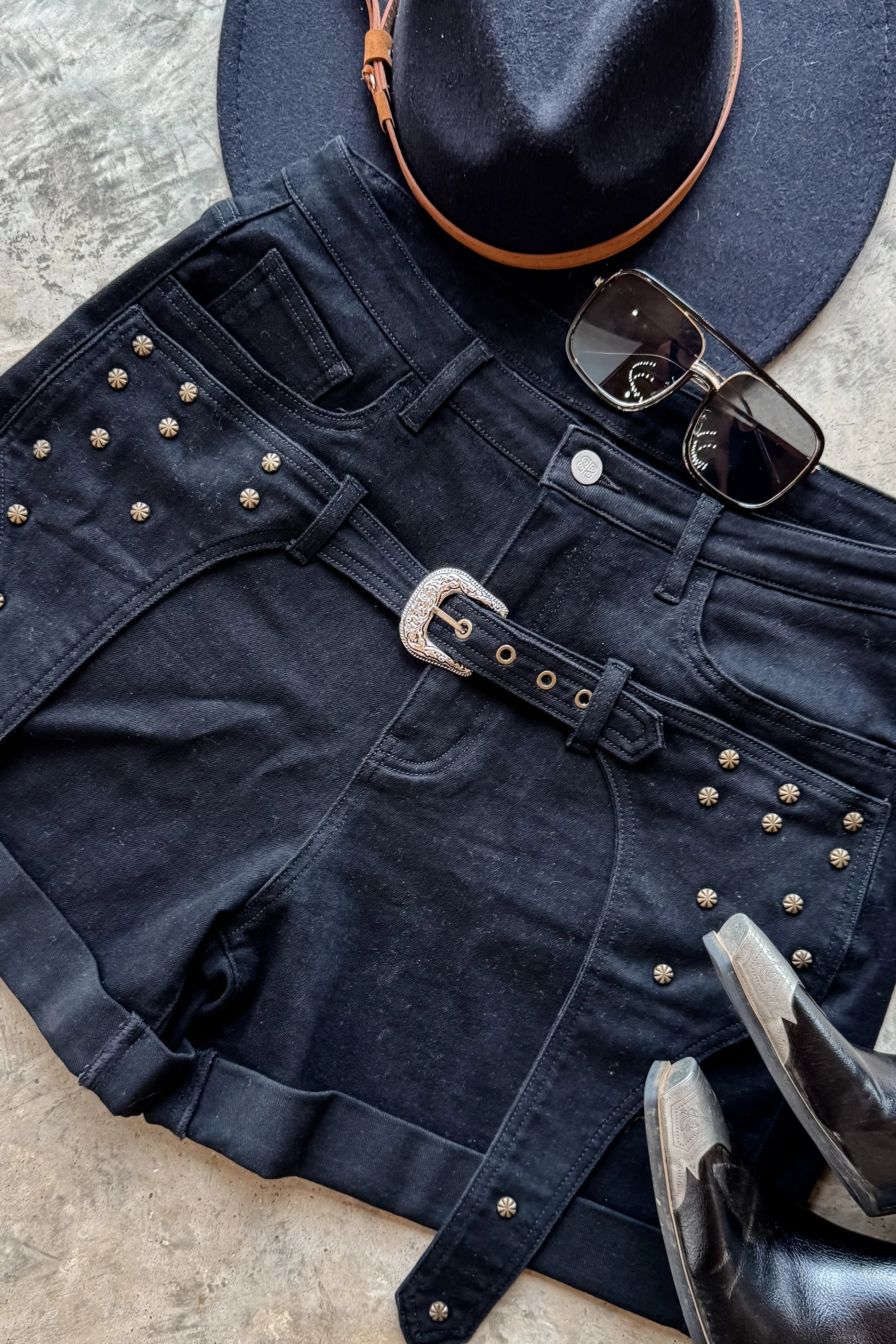 PREORDER- FESTIVAL NIGHTS BUCKLE SHORTS - The Elevated Hippie