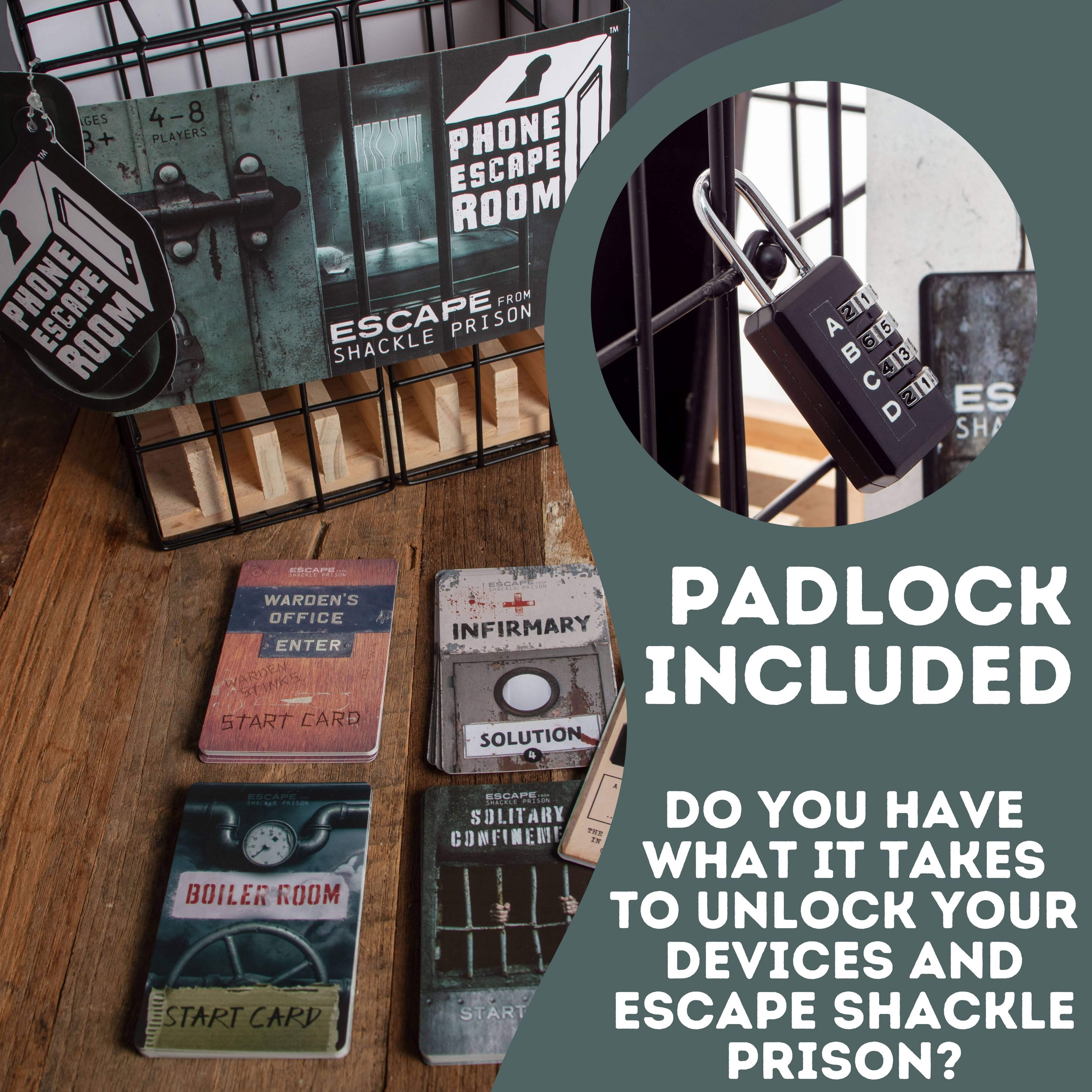 Phone Escape Room Puzzle - Perfect for your next family or friend gathering - The Elevated Hippie