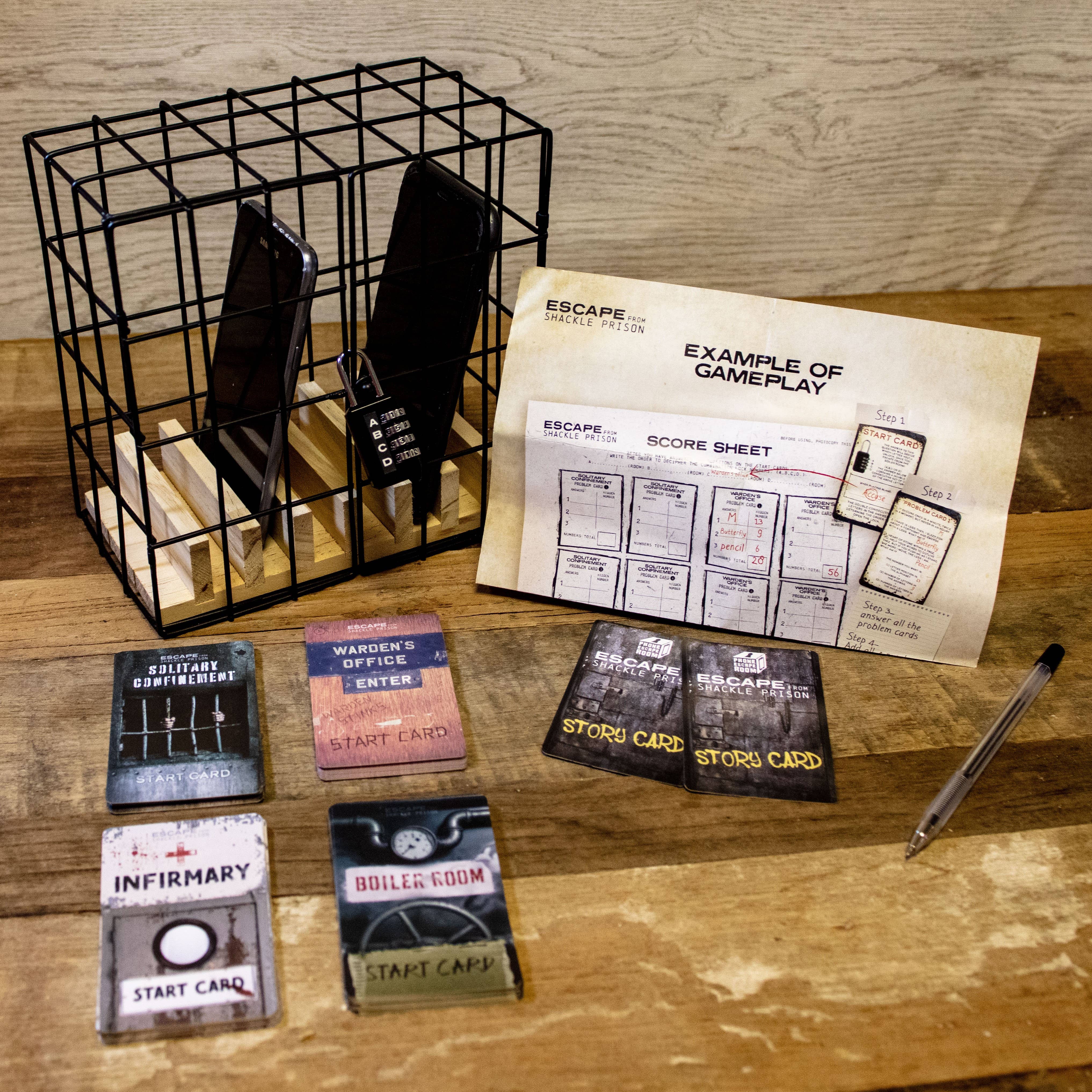 Phone Escape Room Puzzle - Perfect for your next family or friend gathering - The Elevated Hippie