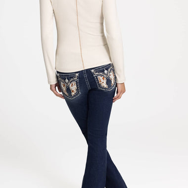 MT3251L- LONG SLEEVE TOP - The Elevated Hippie