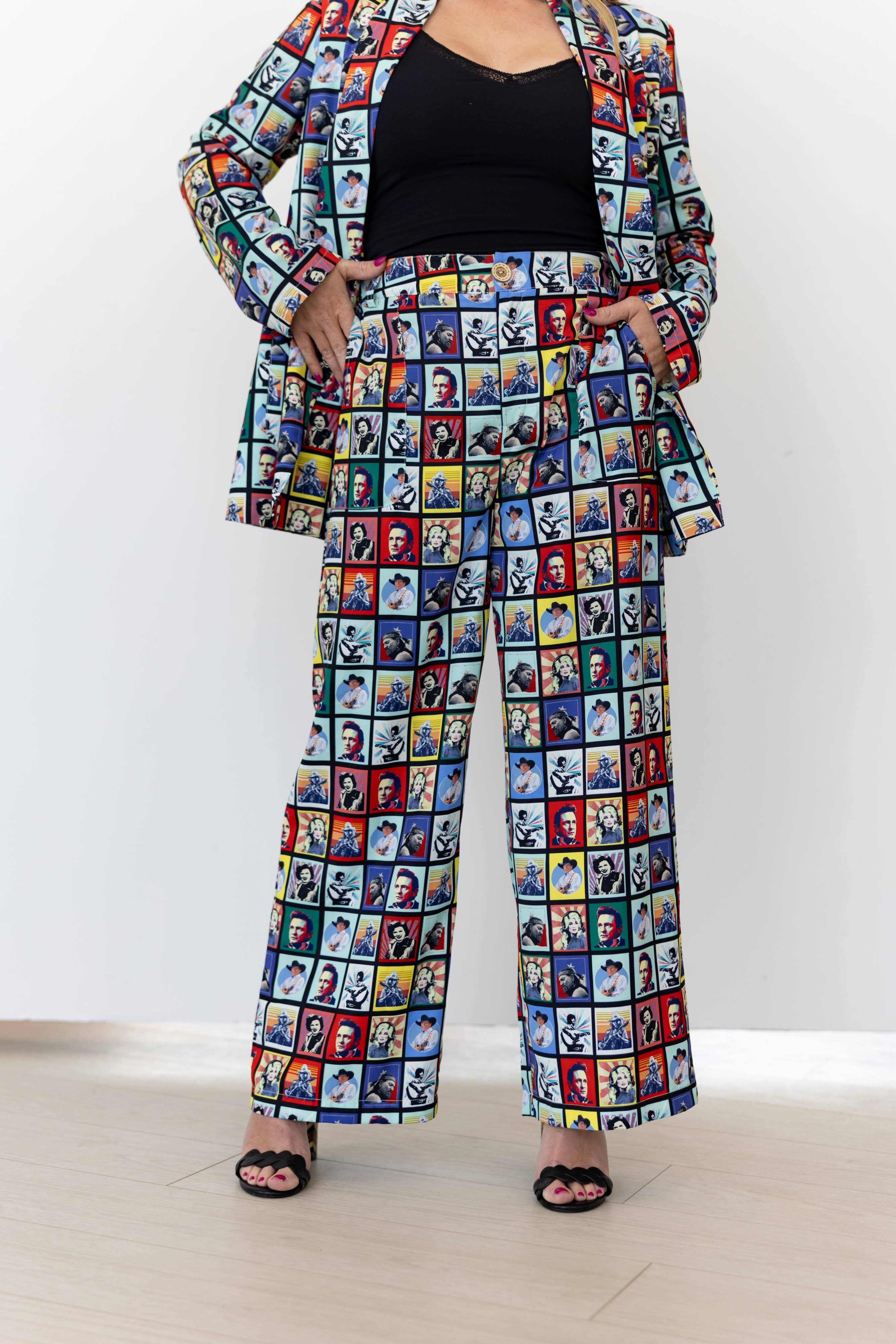 TH56 COUNTRY WESTERN PANT (8 Piece) boho clothing, festival outfit, hippie style apparel | Elevated Hippie