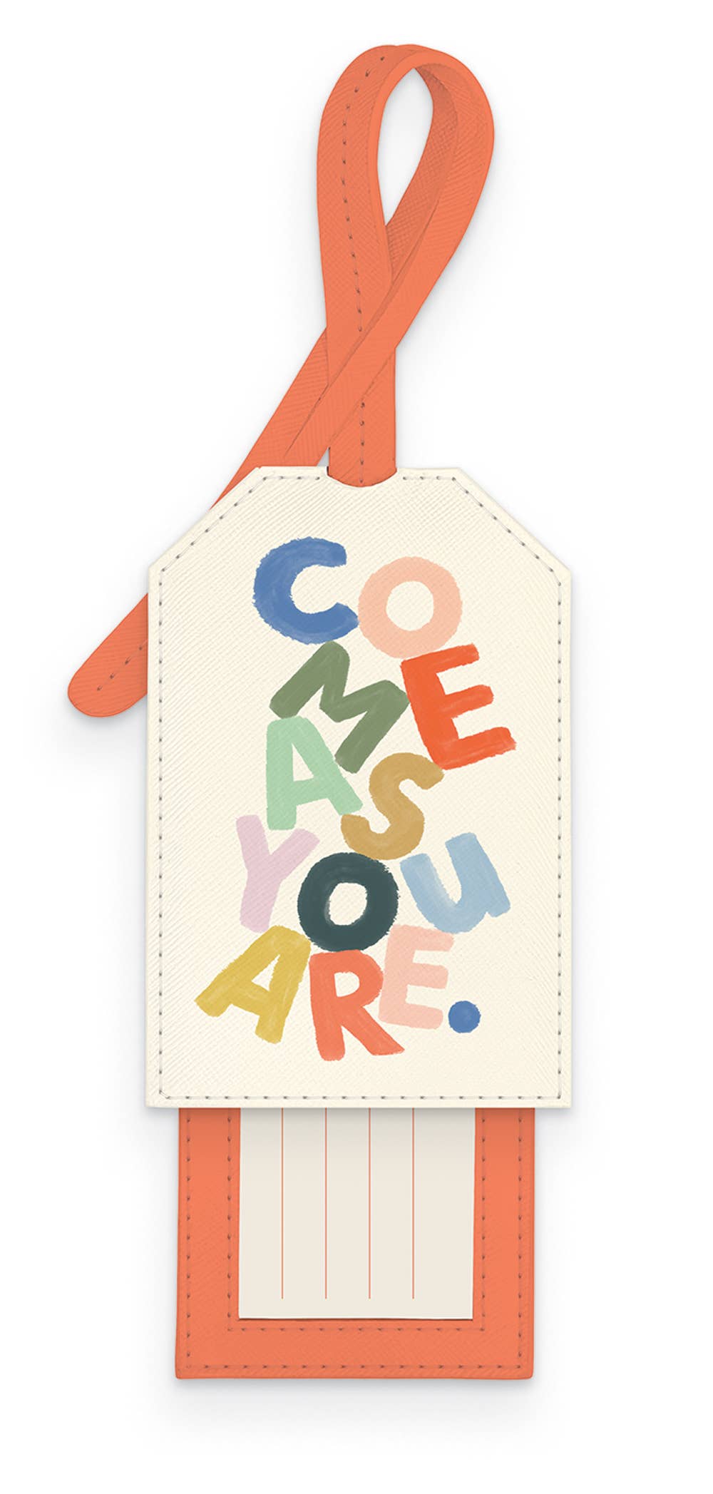 Come As You Are Slide-Out Luggage Tag boho clothing, festival outfit, hippie style apparel | Elevated Hippie
