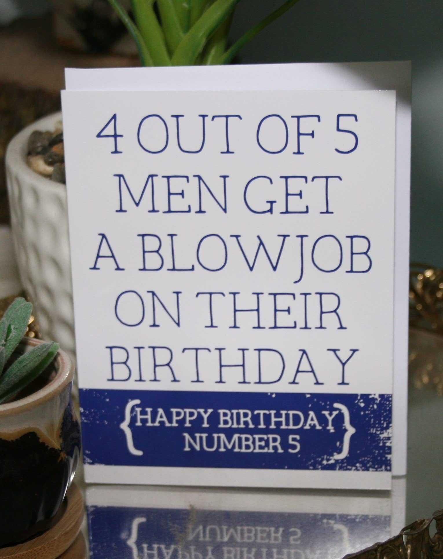 Birthday Blowjob Greeting Card - The Elevated Hippie