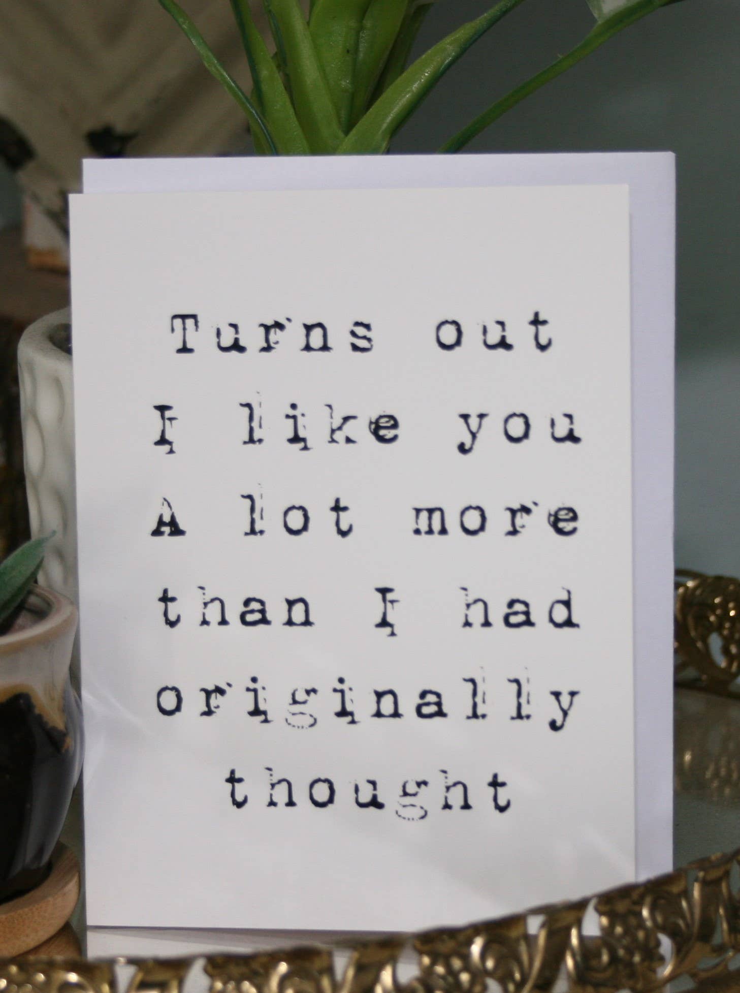 Like you More Greeting Card - The Elevated Hippie