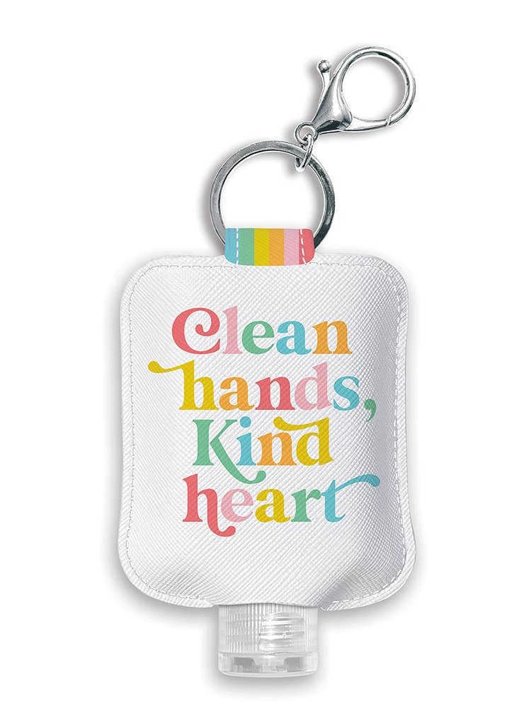 Clean Hands Kind Heart Hand Santitizer Holder boho clothing, festival outfit, hippie style apparel | Elevated Hippie