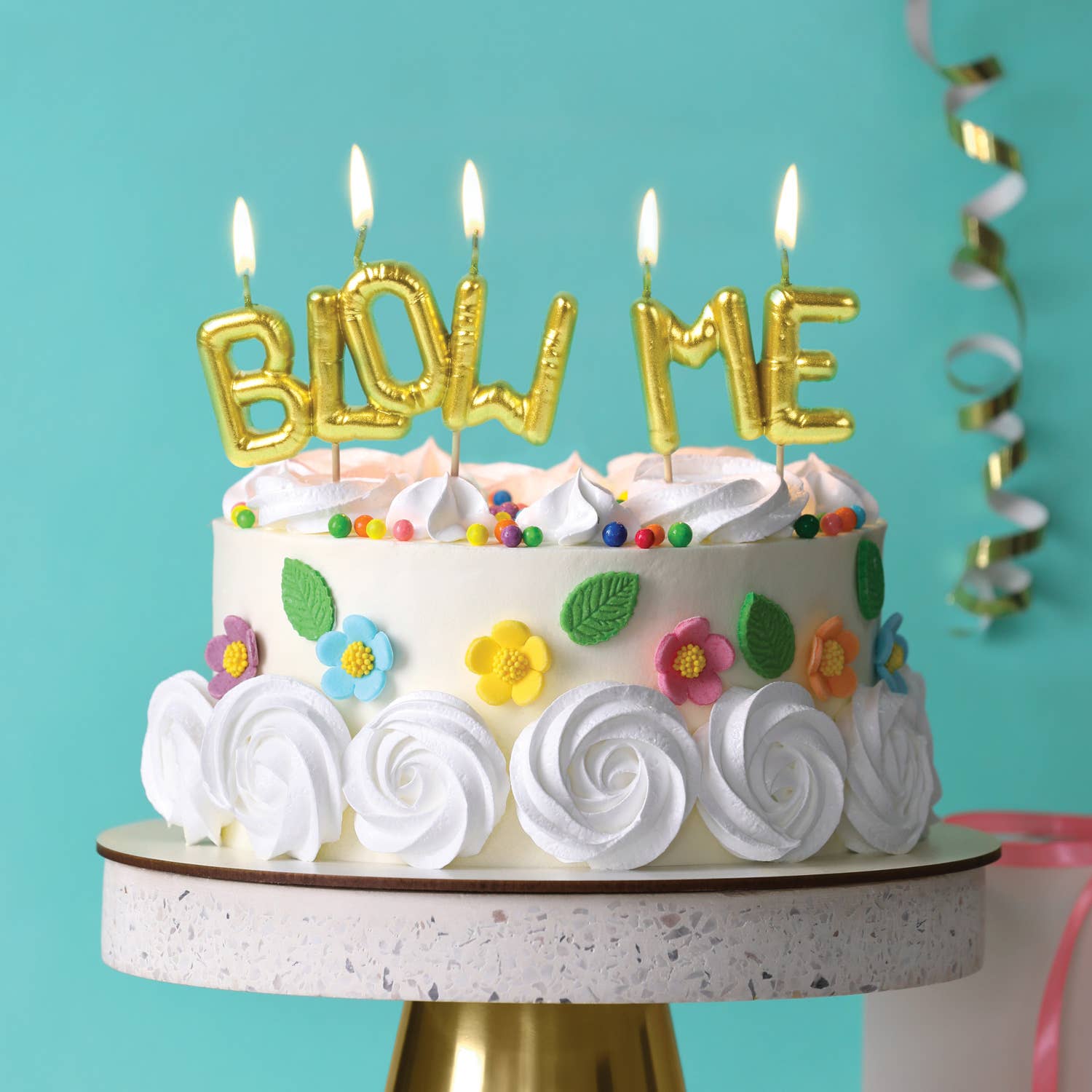 Fred & Friends Lighten Up “Blow Me” Party Candles boho clothing, festival outfit, hippie style apparel | Elevated Hippie
