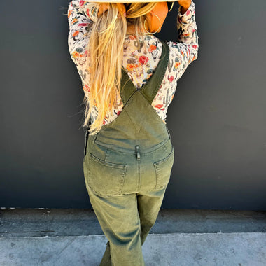 Dahlia Crop Wide Leg Overalls – Effortless Style with a Boho Twist - The Elevated Hippie