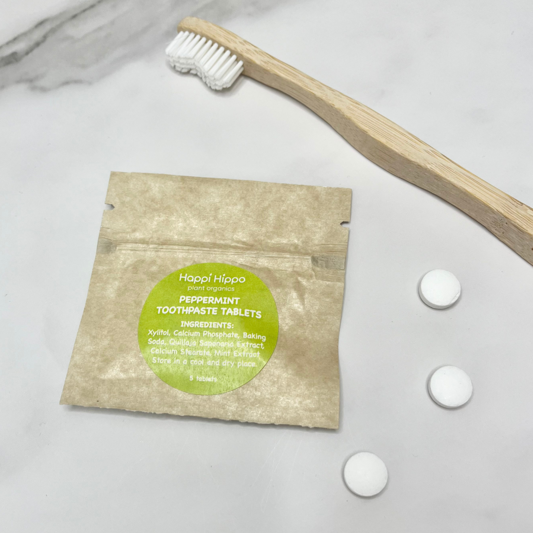 Toothpaste Tablet Sample Pack - Peppermint (5 tablets) boho clothing, festival outfit, hippie style apparel | Elevated Hippie
