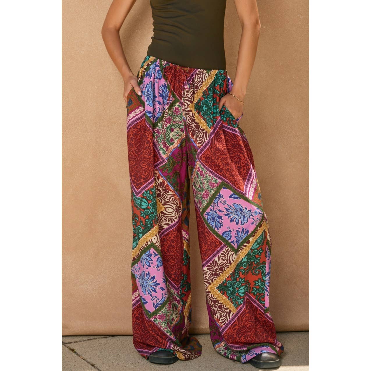 All I Need Pull On Drawstring Pants - The Elevated Hippie