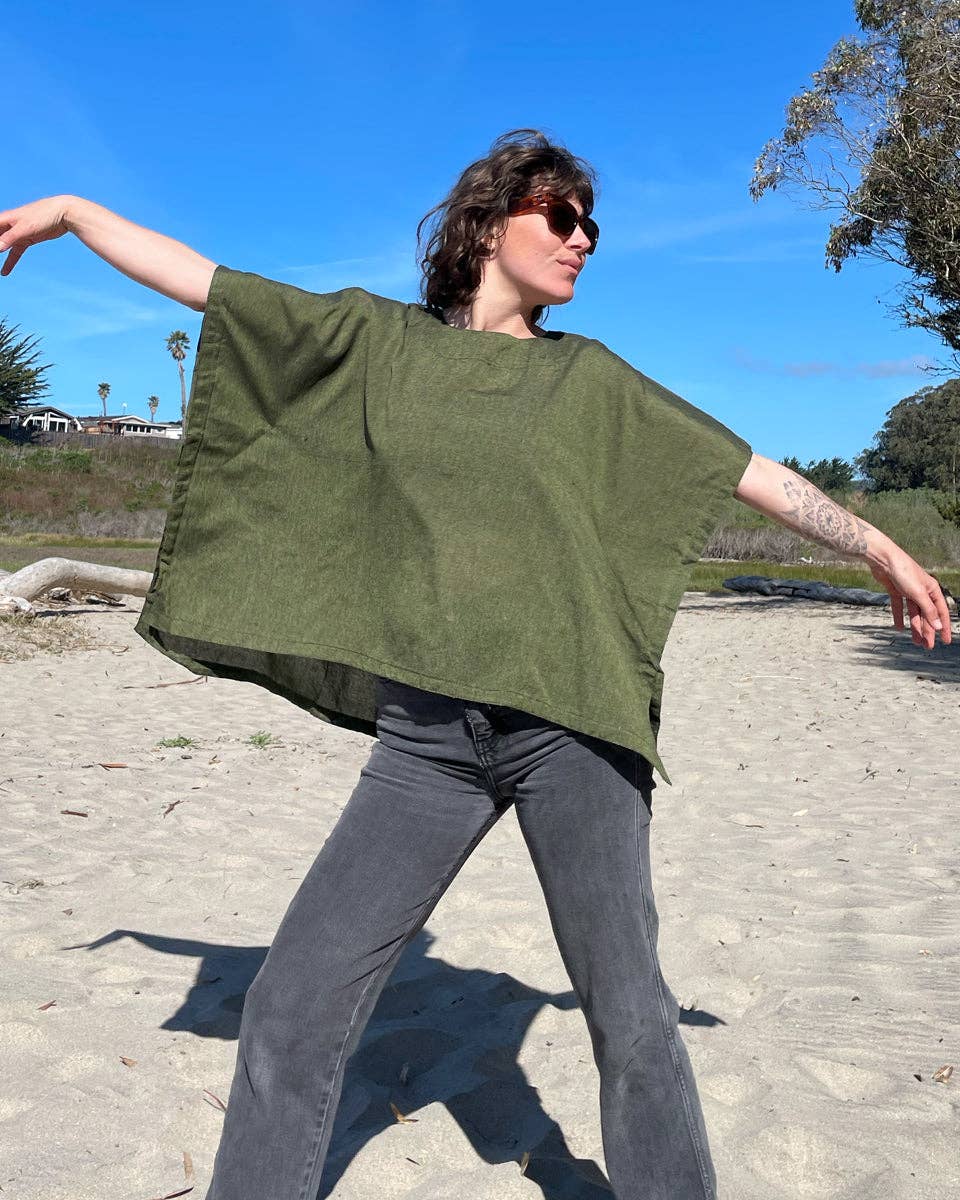 Solid Cotton Box Top boho clothing, festival outfit, hippie style apparel | Elevated Hippie