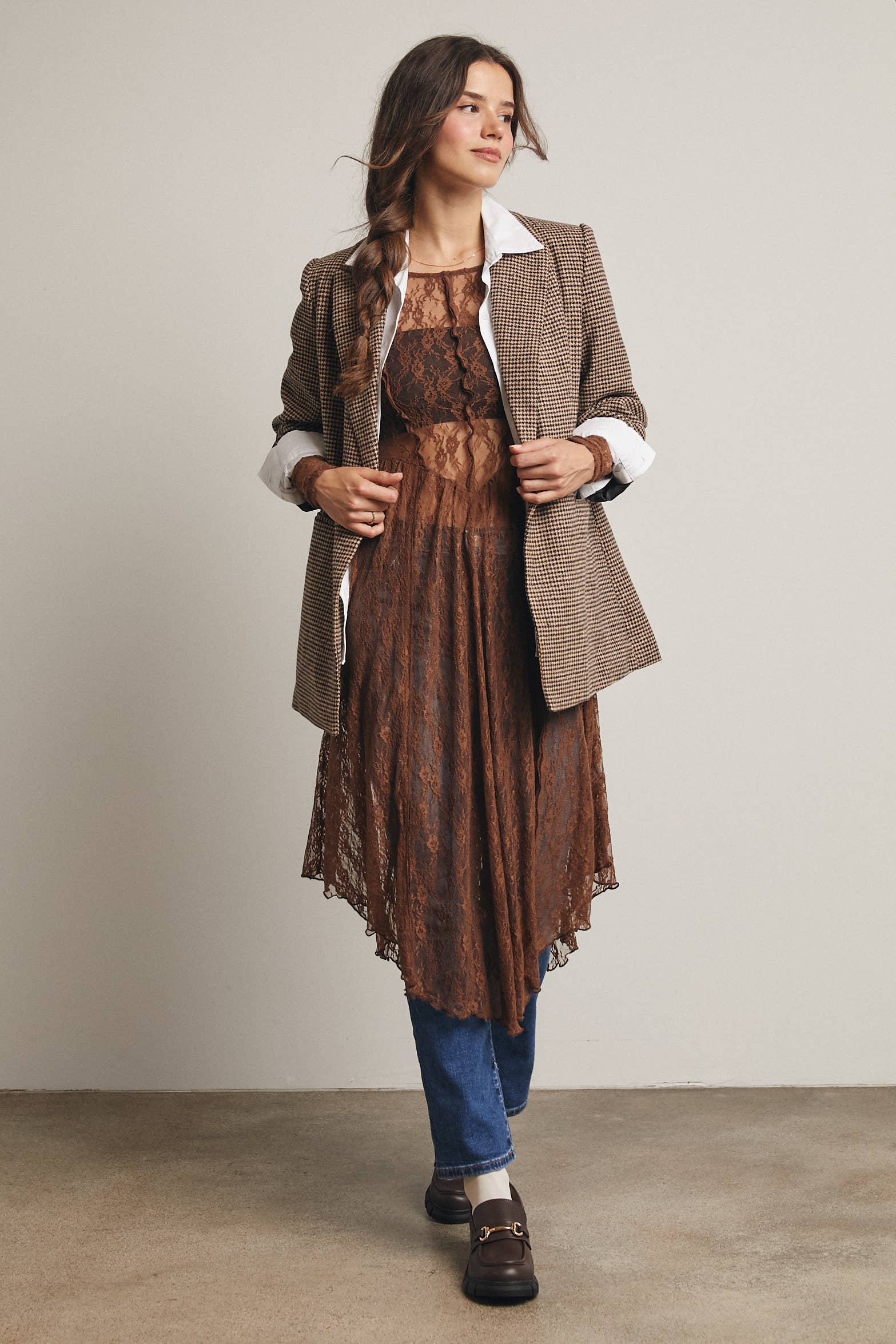 Sheer Lace Layering Dress - The Elevated Hippie