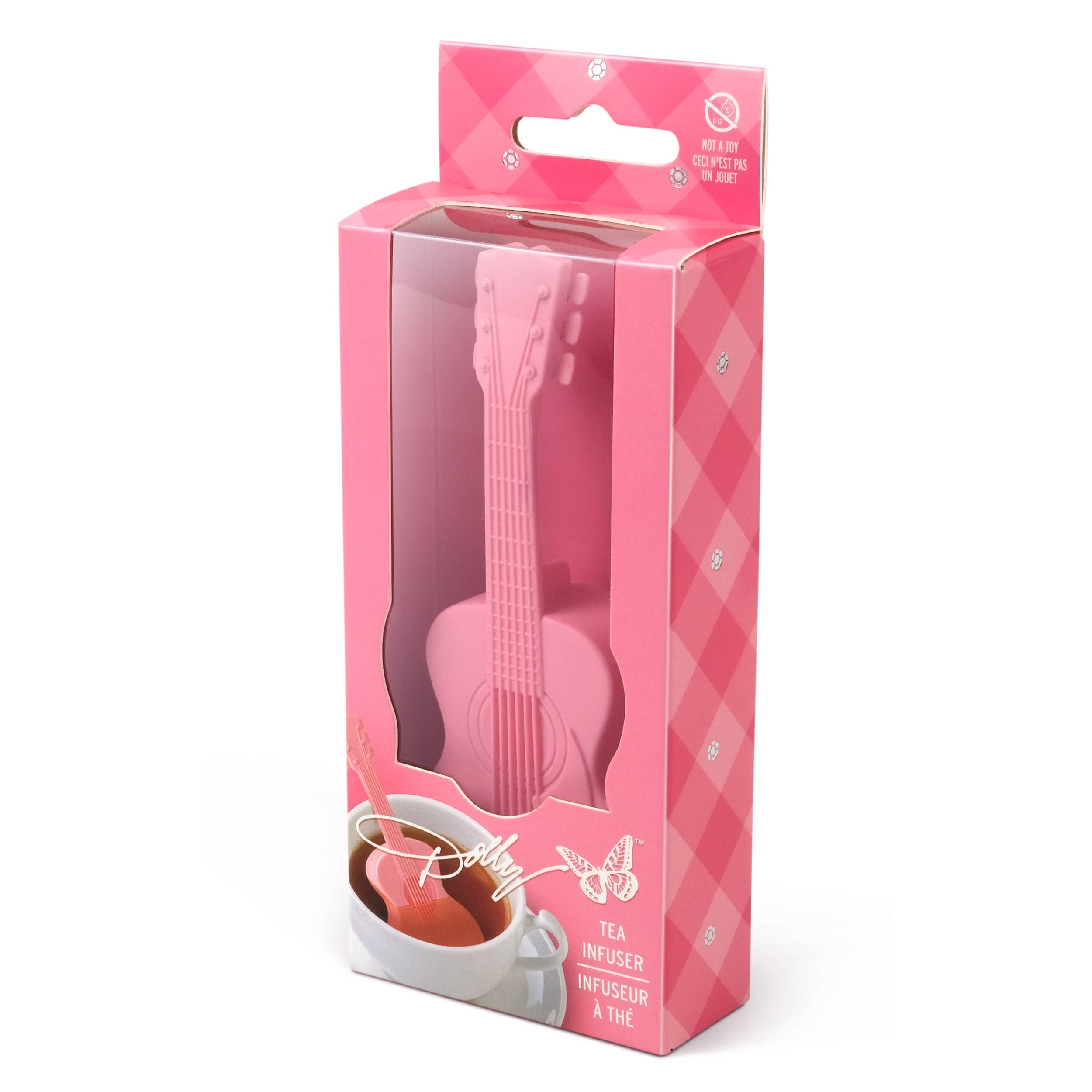 Dolly Parton Pink Guitar Tea Infuser - The Elevated Hippie