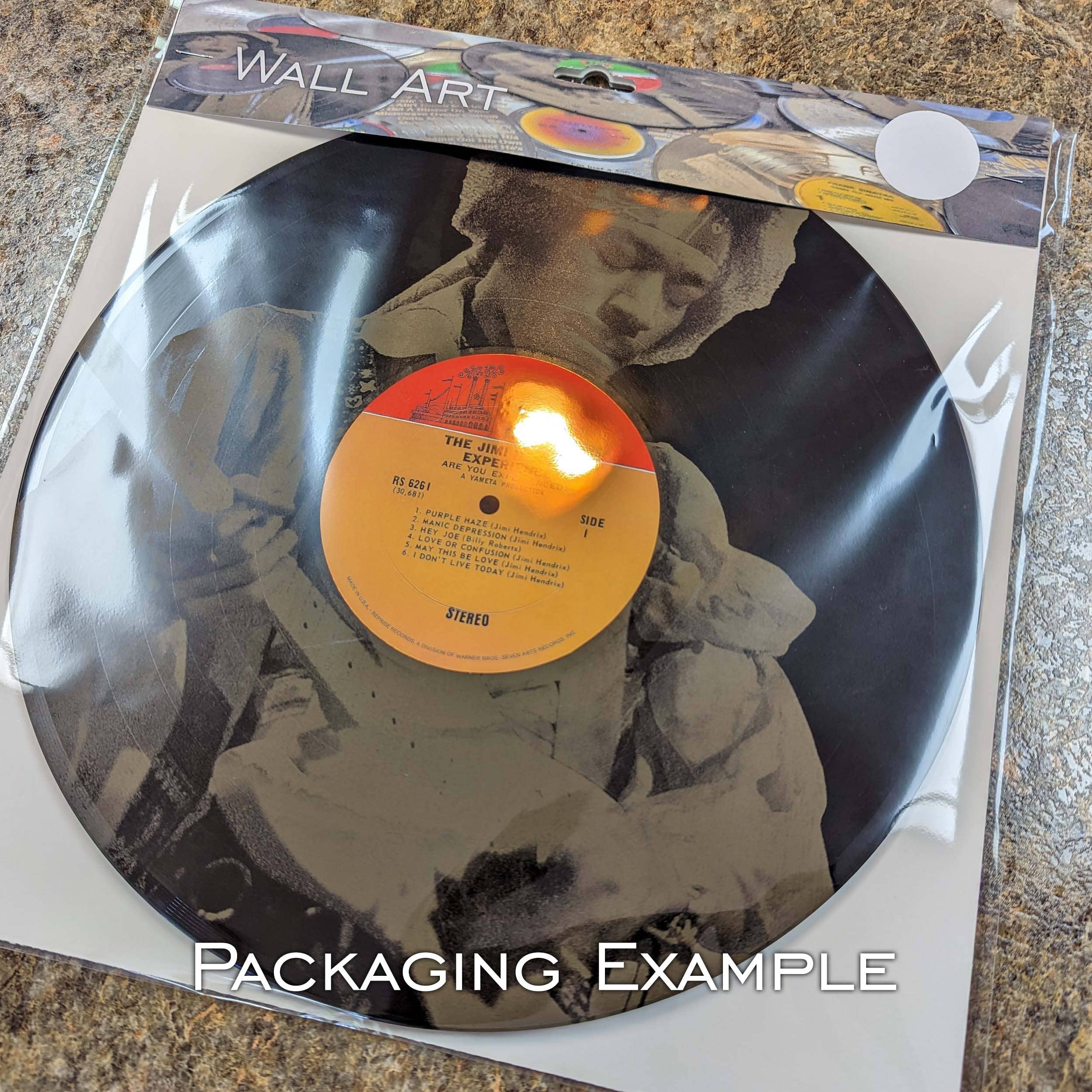 Pink Floyd Platinum Lp Laser Cut Limited Edition Record Disp - The Elevated Hippie