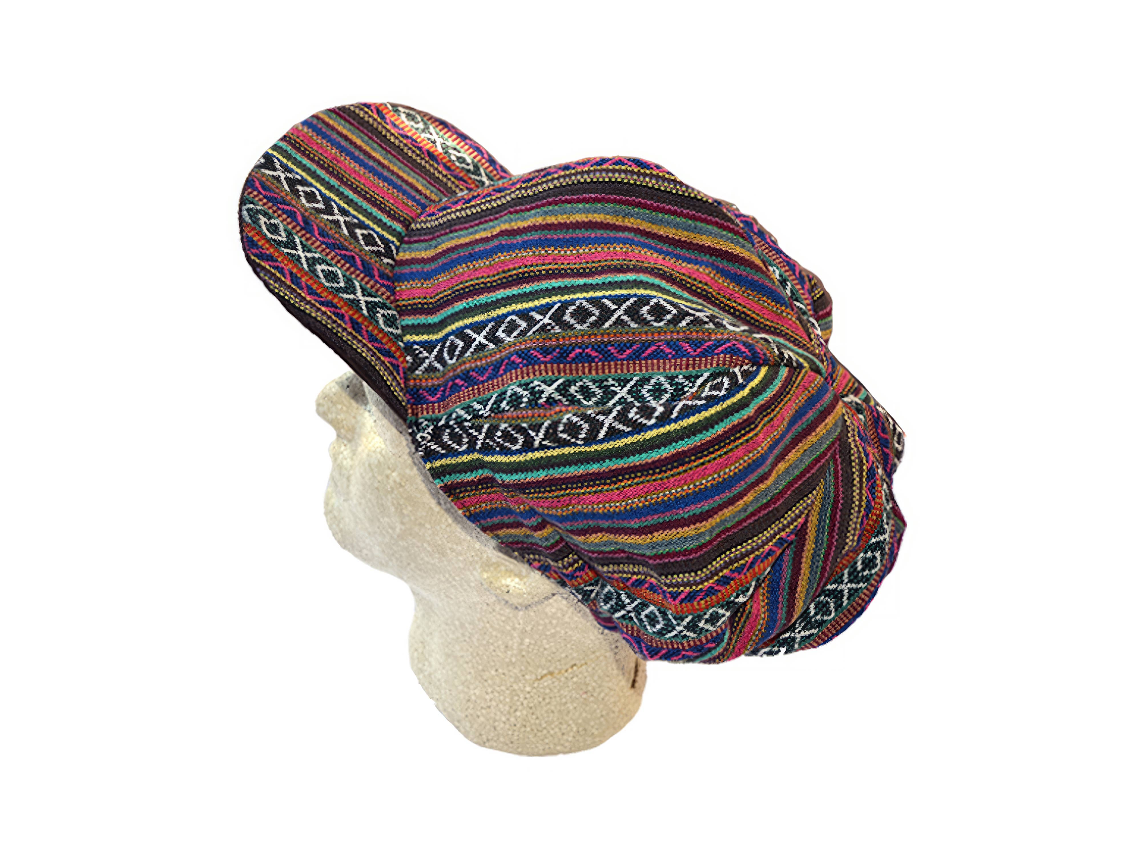 Corduroy Reversible Mushroom Embroidery Applejack Hat - The Elevated Hippie