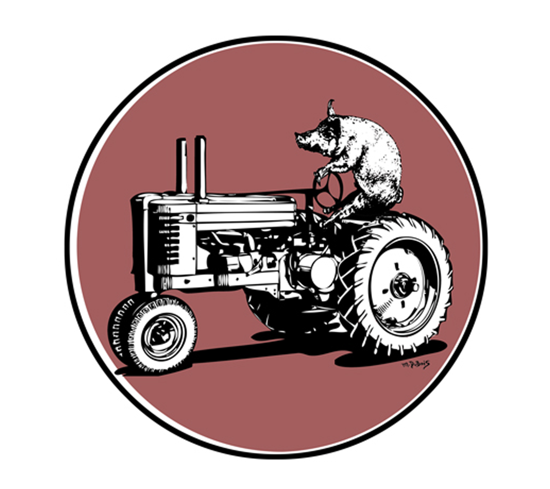 DS-528 // Pig On A Tractor - The Elevated Hippie