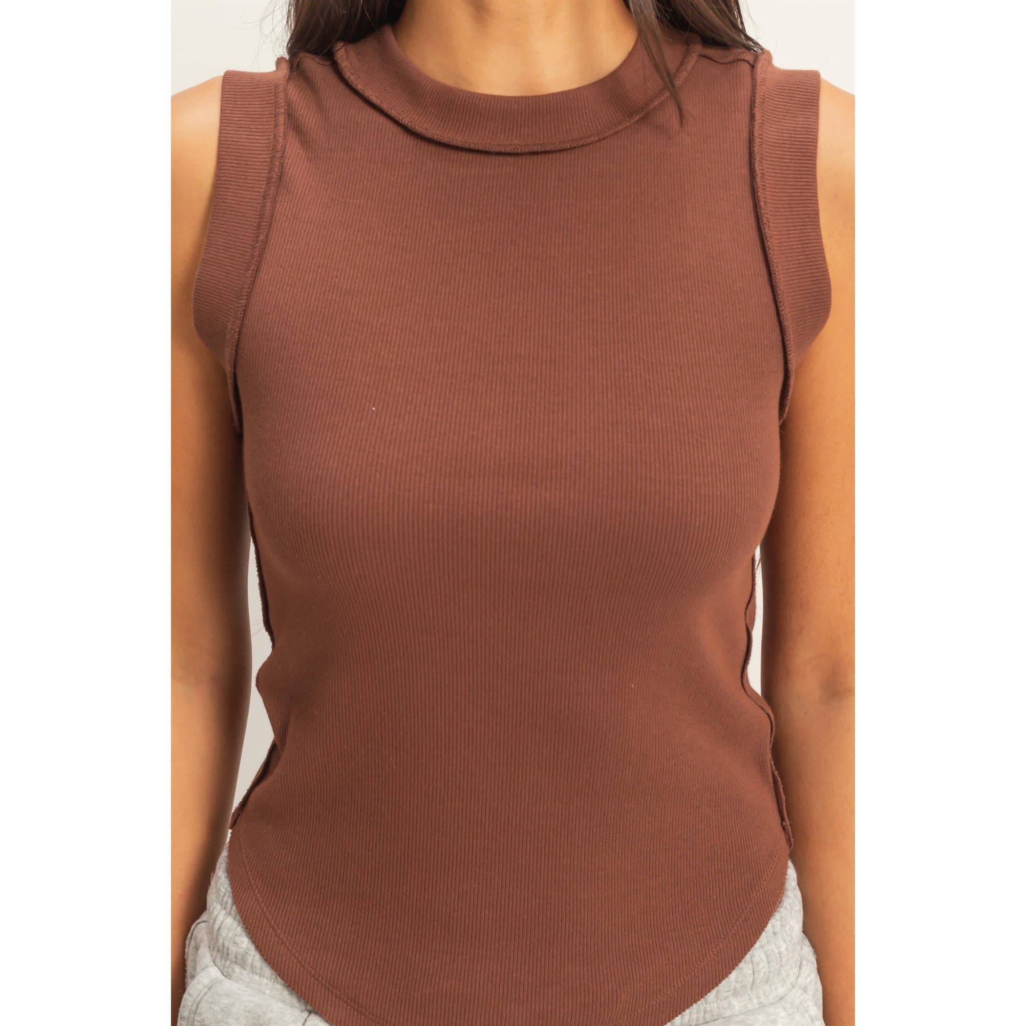 Seam Detail Tank Top - The Elevated Hippie