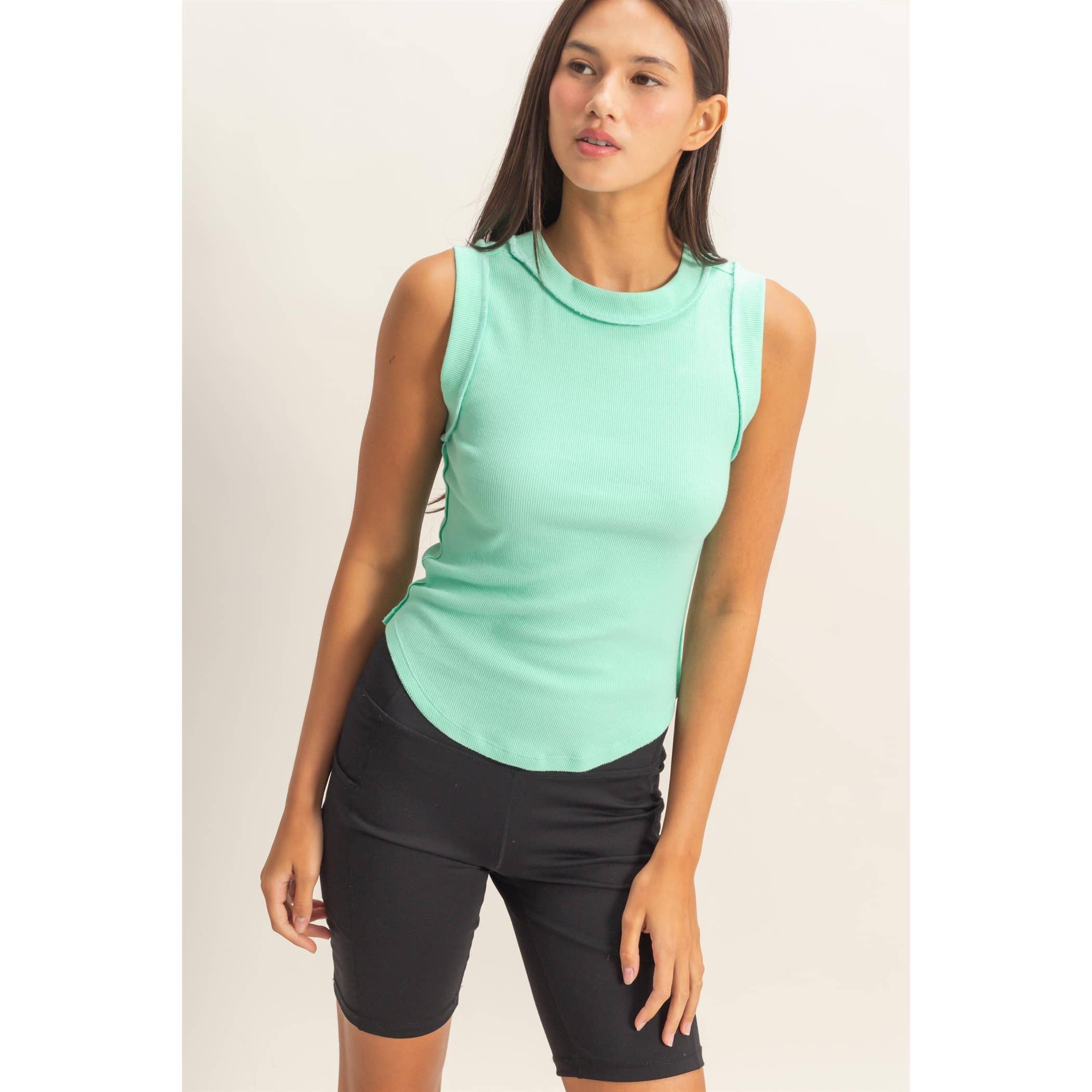 Seam Detail Tank Top - The Elevated Hippie