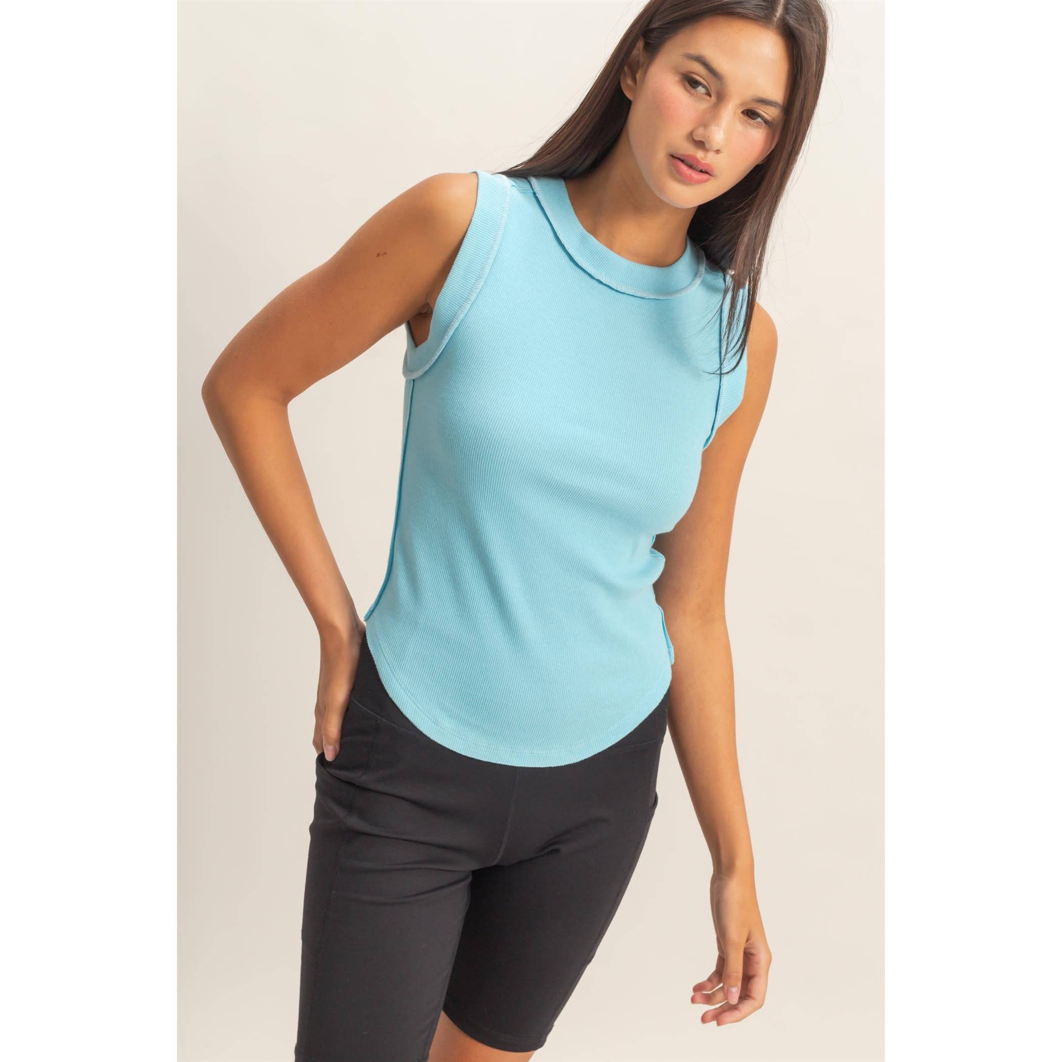 Seam Detail Tank Top - The Elevated Hippie