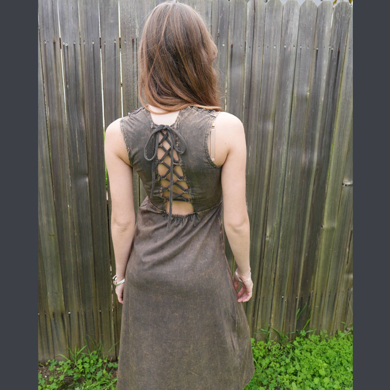 Cotton Spandex Grateful Dead Dress - The Elevated Hippie