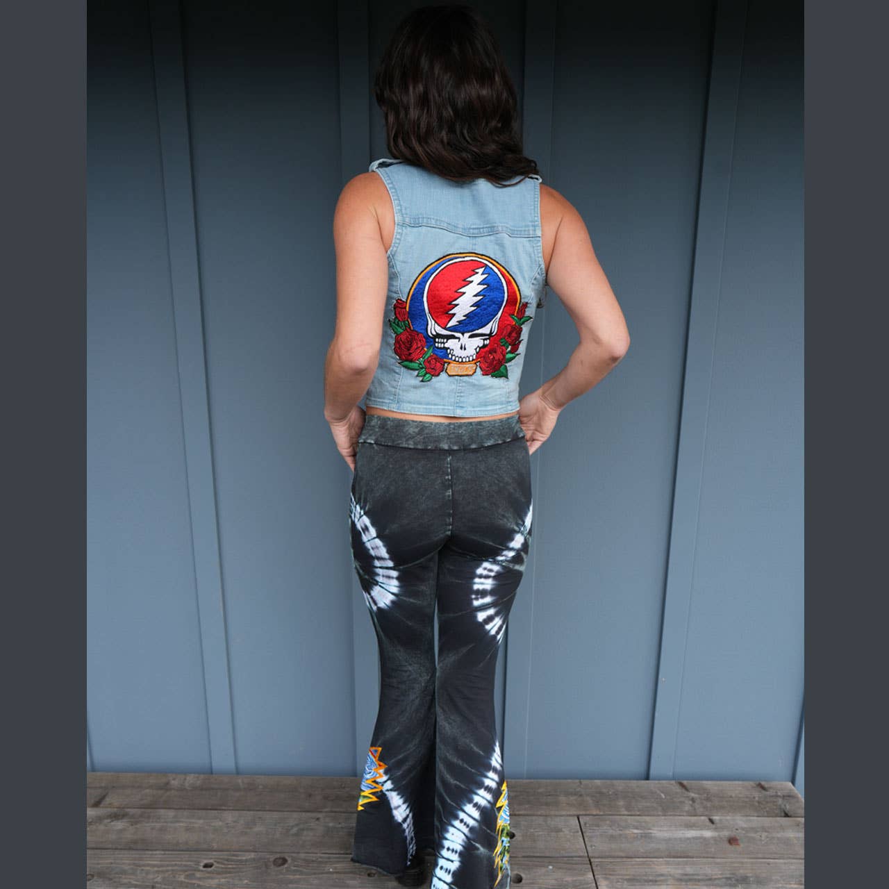 Boho Hippie Grateful Dead Tie Dye Pants - The Elevated Hippie
