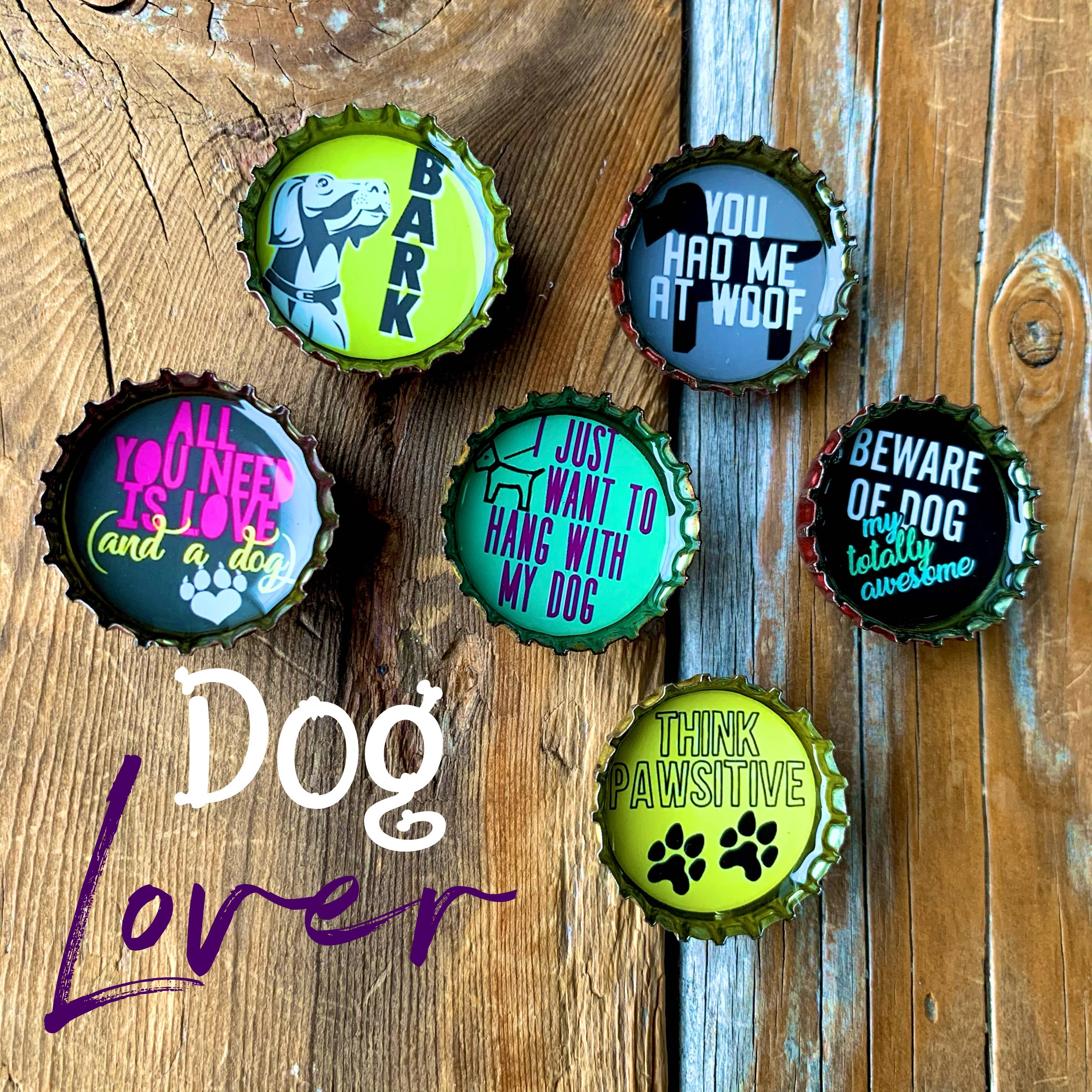 Dog Lover Magnets - Fun, Handmade & Eco-friendly - The Elevated Hippie