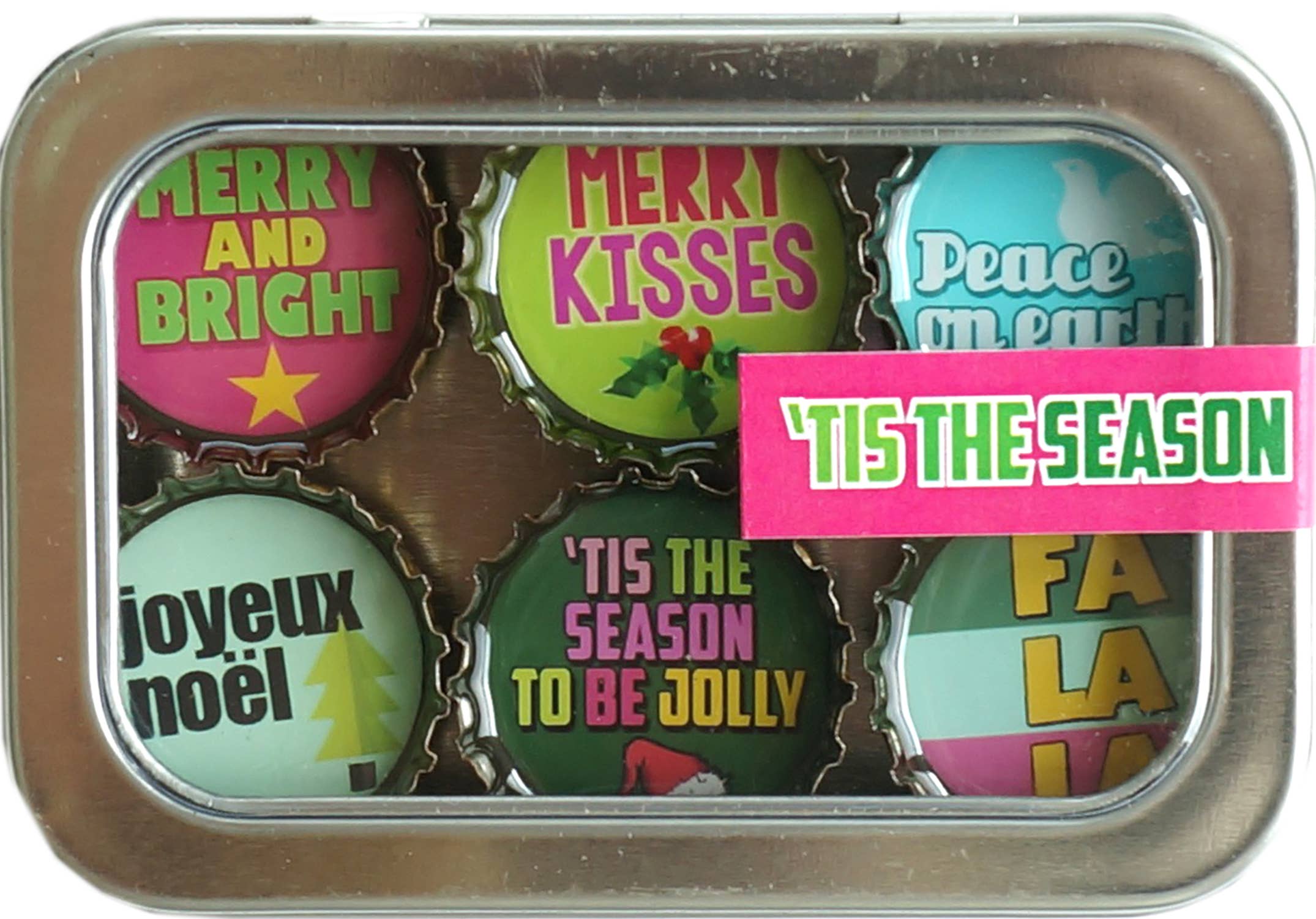 'Tis The Season Christmas Decor Magnets - The Elevated Hippie