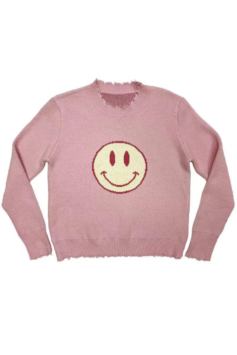 Smiley Sweater - The Elevated Hippie
