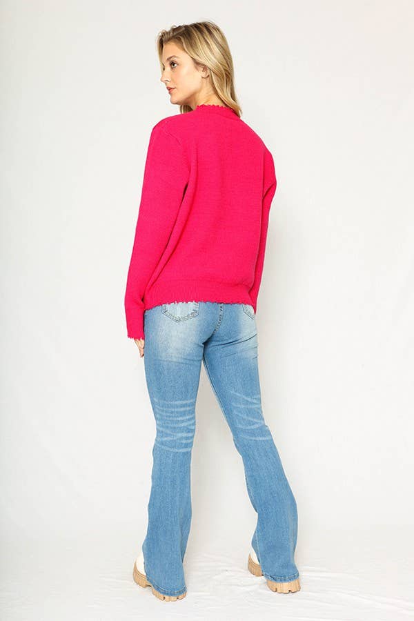 Smiley Sweater - The Elevated Hippie