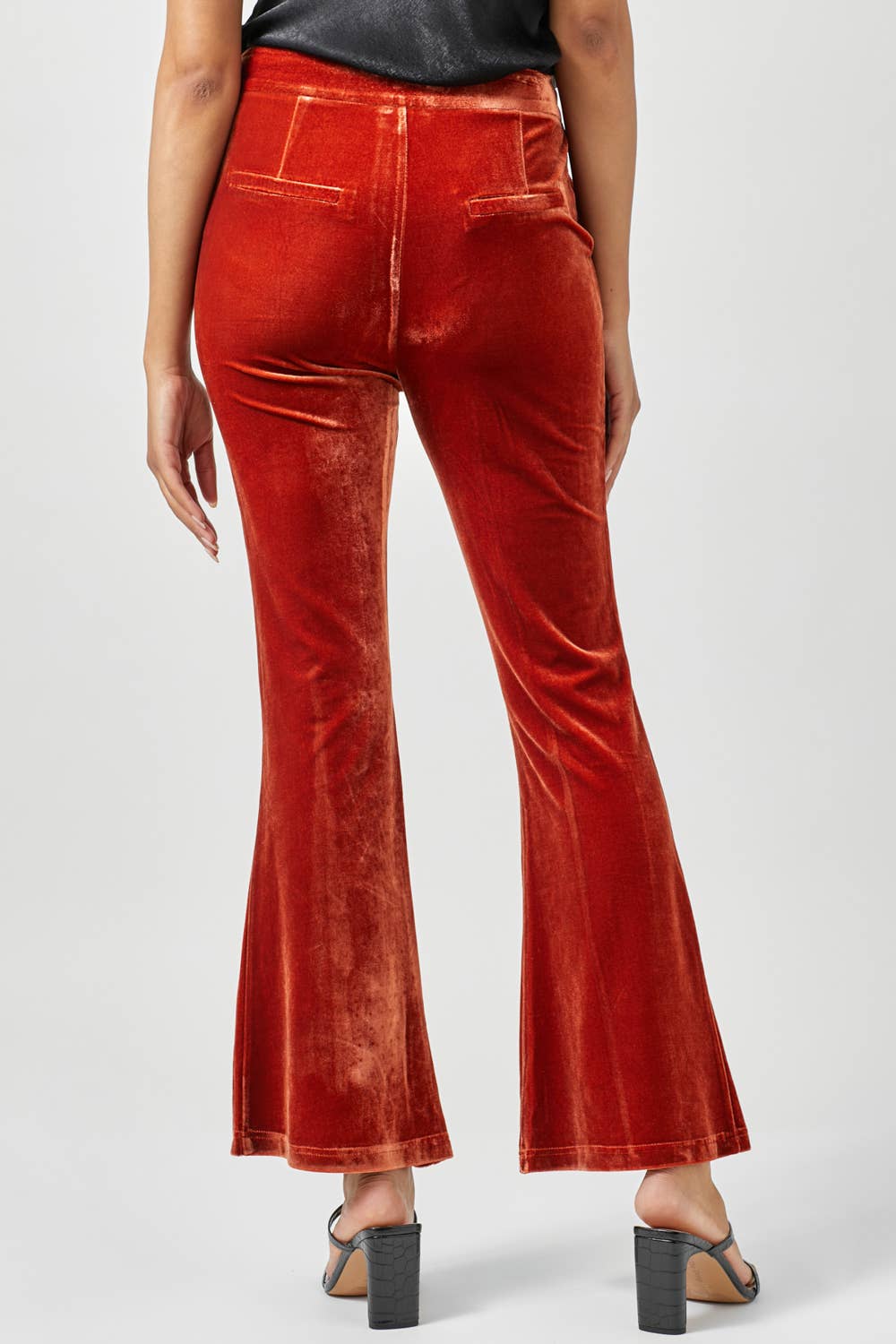 Velvet Flare Trousers - The Elevated Hippie