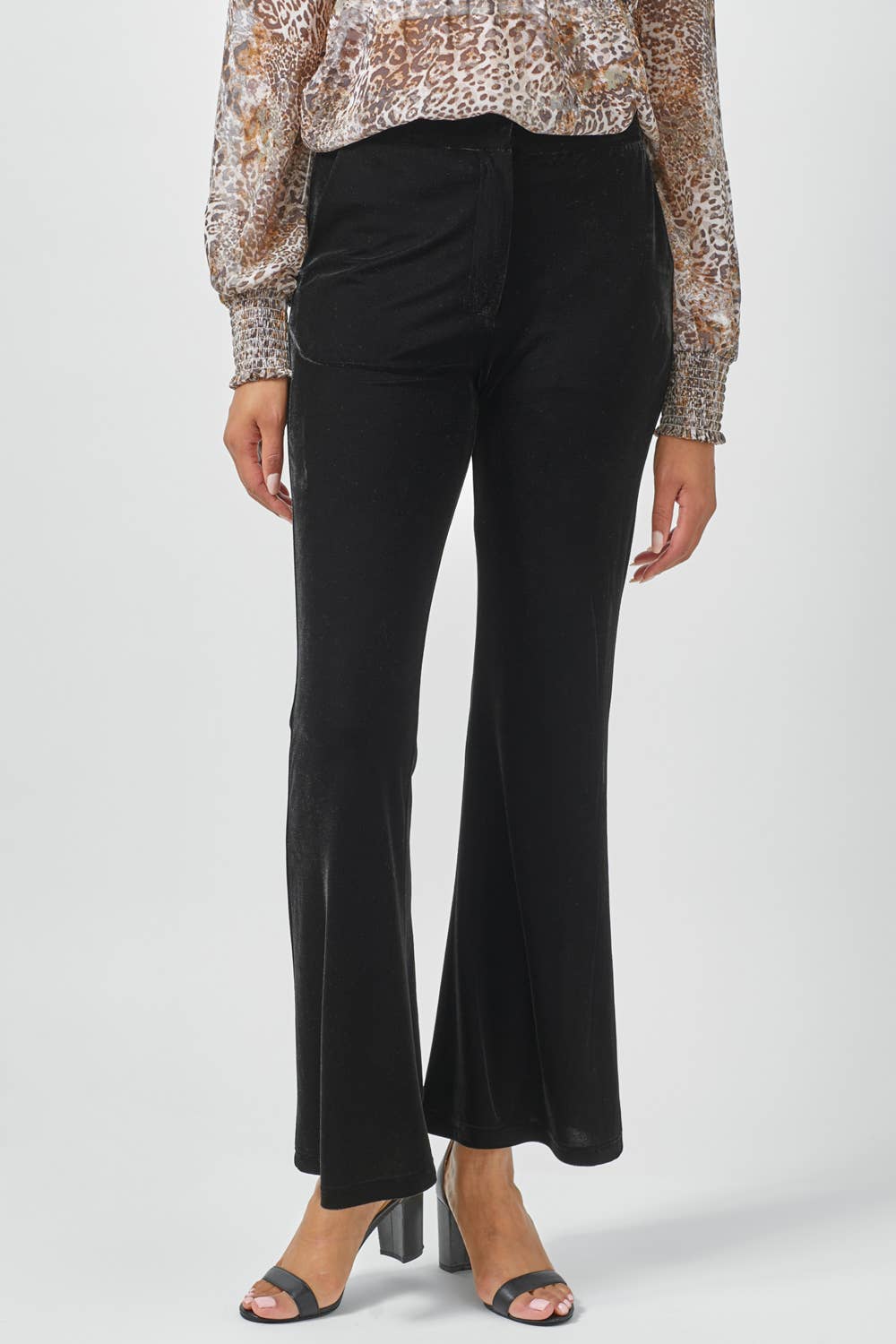 Velvet Flare Trousers - The Elevated Hippie