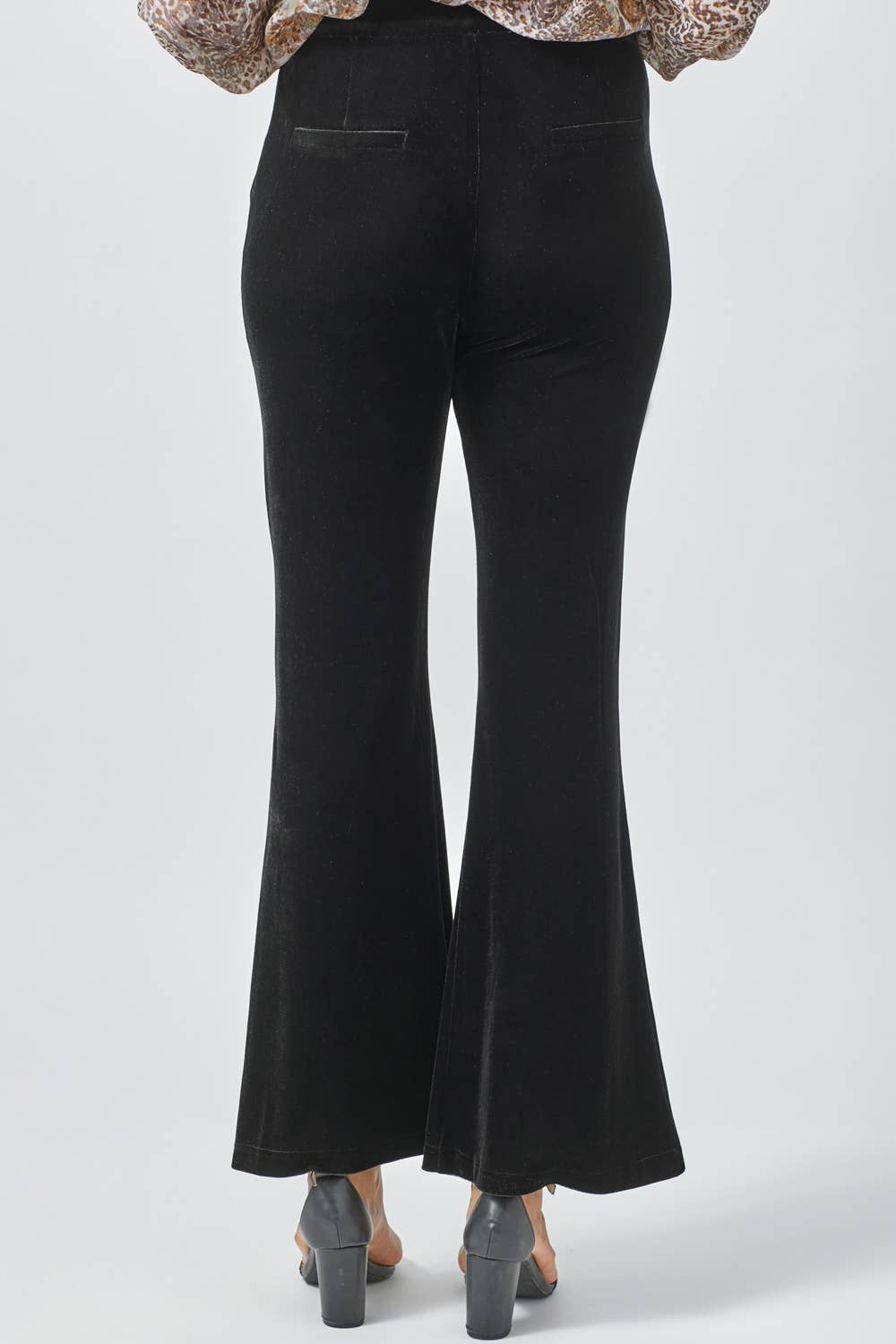 Velvet Flare Trousers - The Elevated Hippie