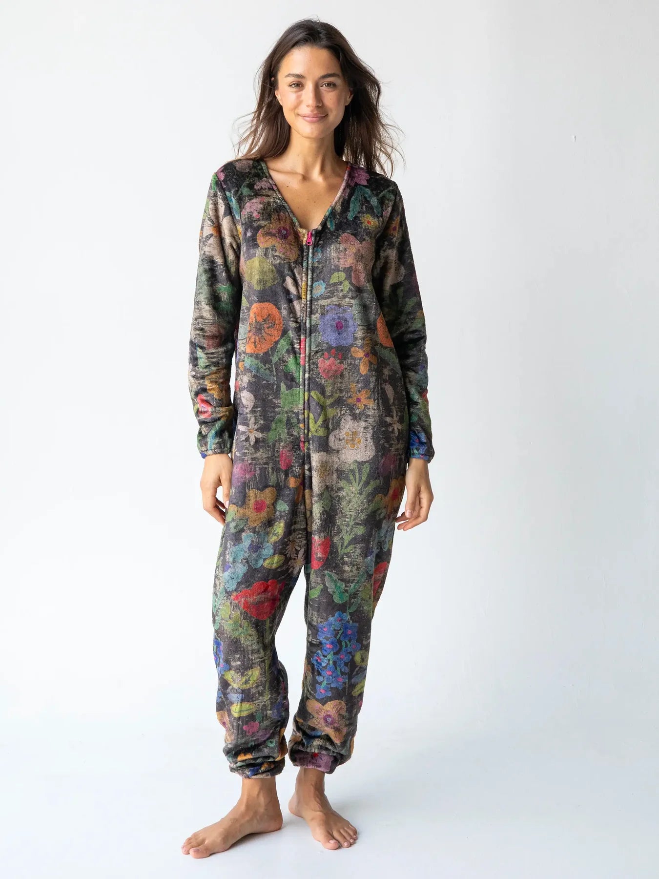 Natural Life Fleece Onesie Pajamas - The Elevated Hippie