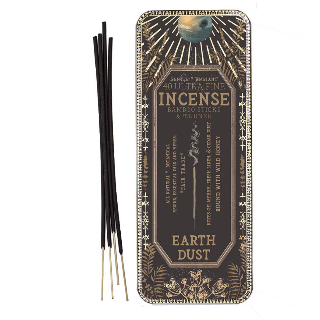 Earth Dust 40 Stick Premium Incense - The Elevated Hippie