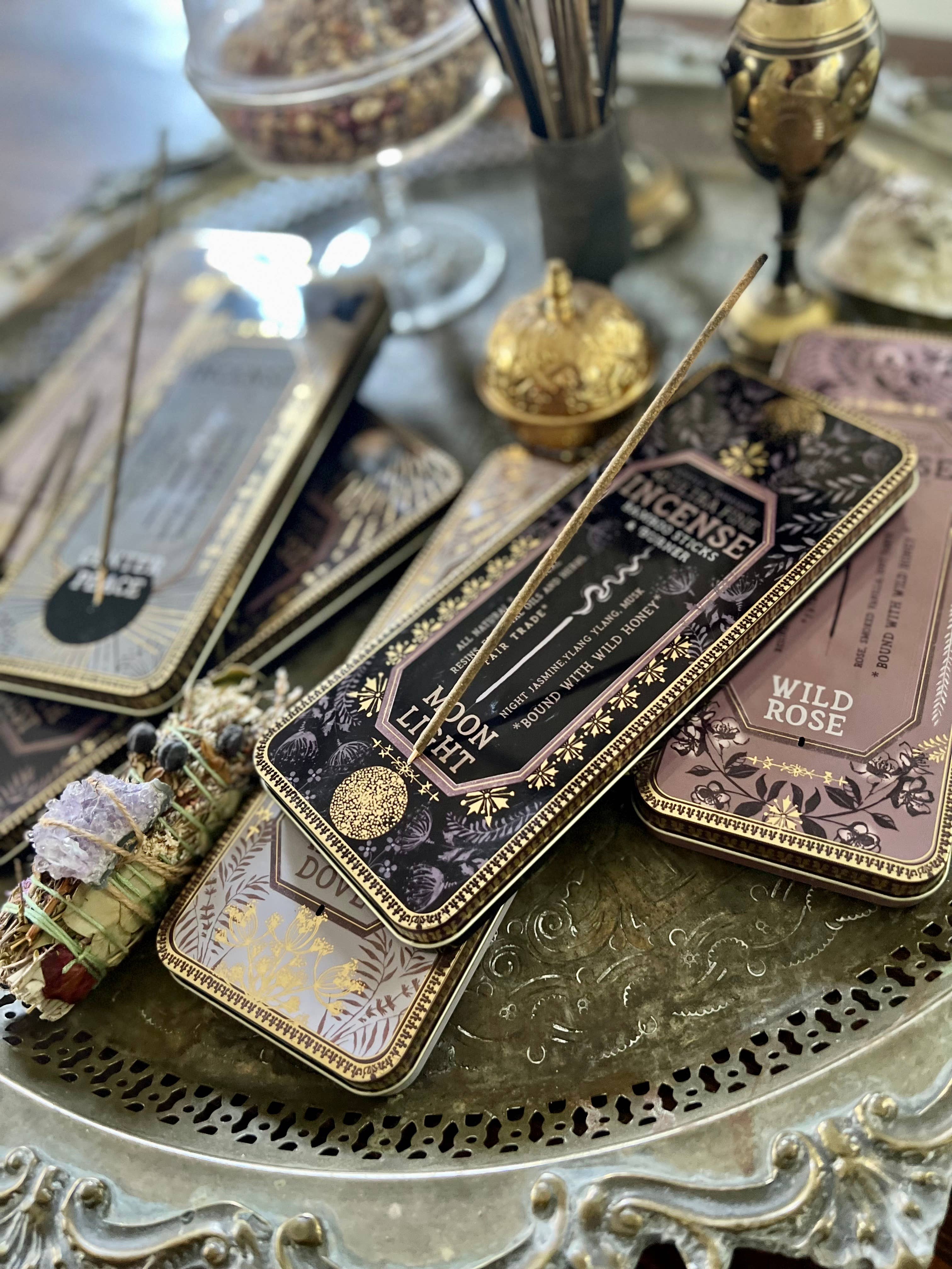 Moon Light 40 Stick Premium Incense - The Elevated Hippie