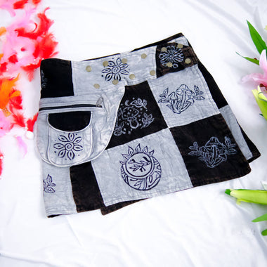 Patchwork Cotton Wrap Skirt – Vintage Soul, Everyday Magic - The Elevated Hippie