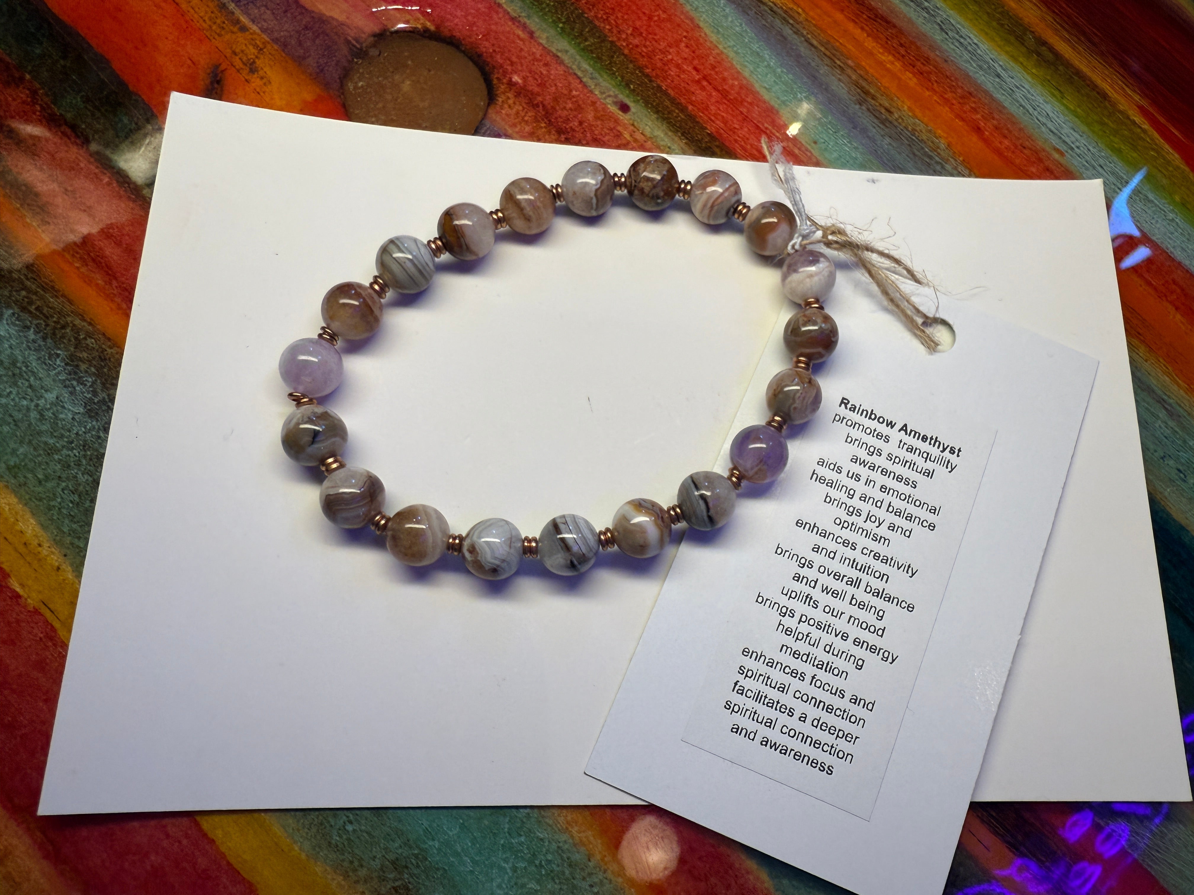 RAINBOW AMETHYST -Purple Phoenix Jewelry - The Elevated Hippie