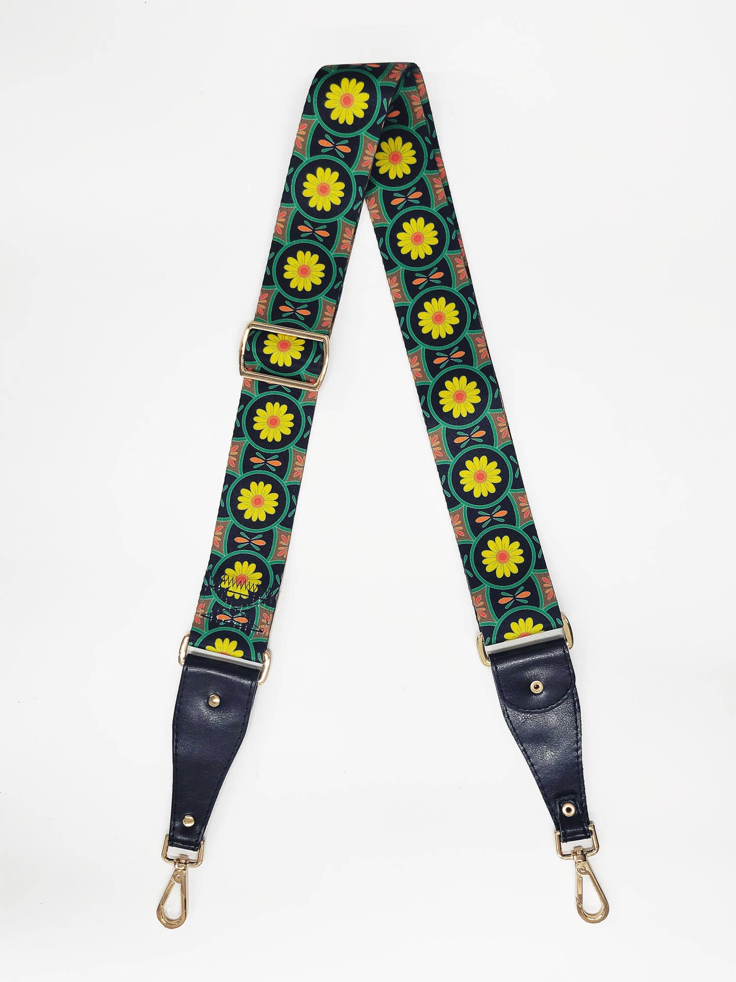 Honey Printed Bag Guitar Strap 7 Prints - The Elevated Hippie