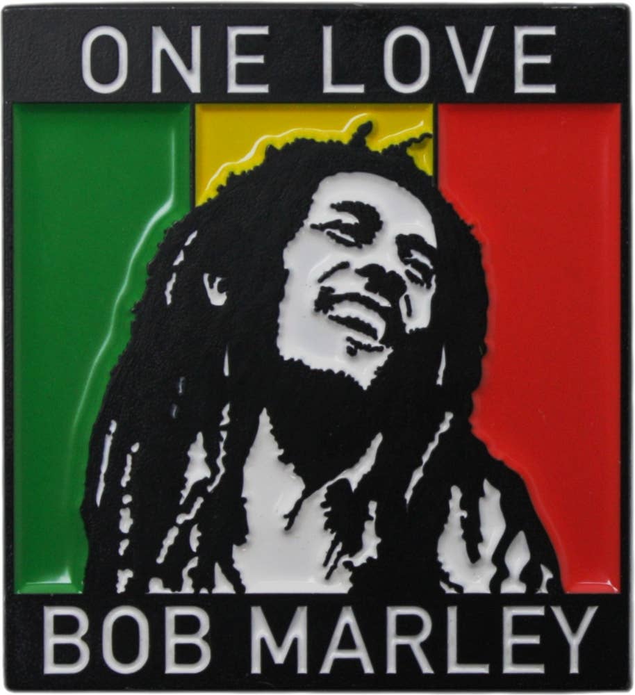 Enamel Pin - Bob Marley - One Love - The Elevated Hippie