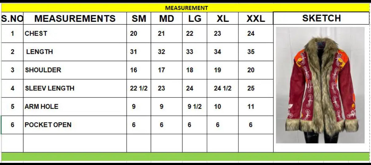 Boho Bloom Faux Fur Penny Lane Trim Jacket - The Elevated Hippie