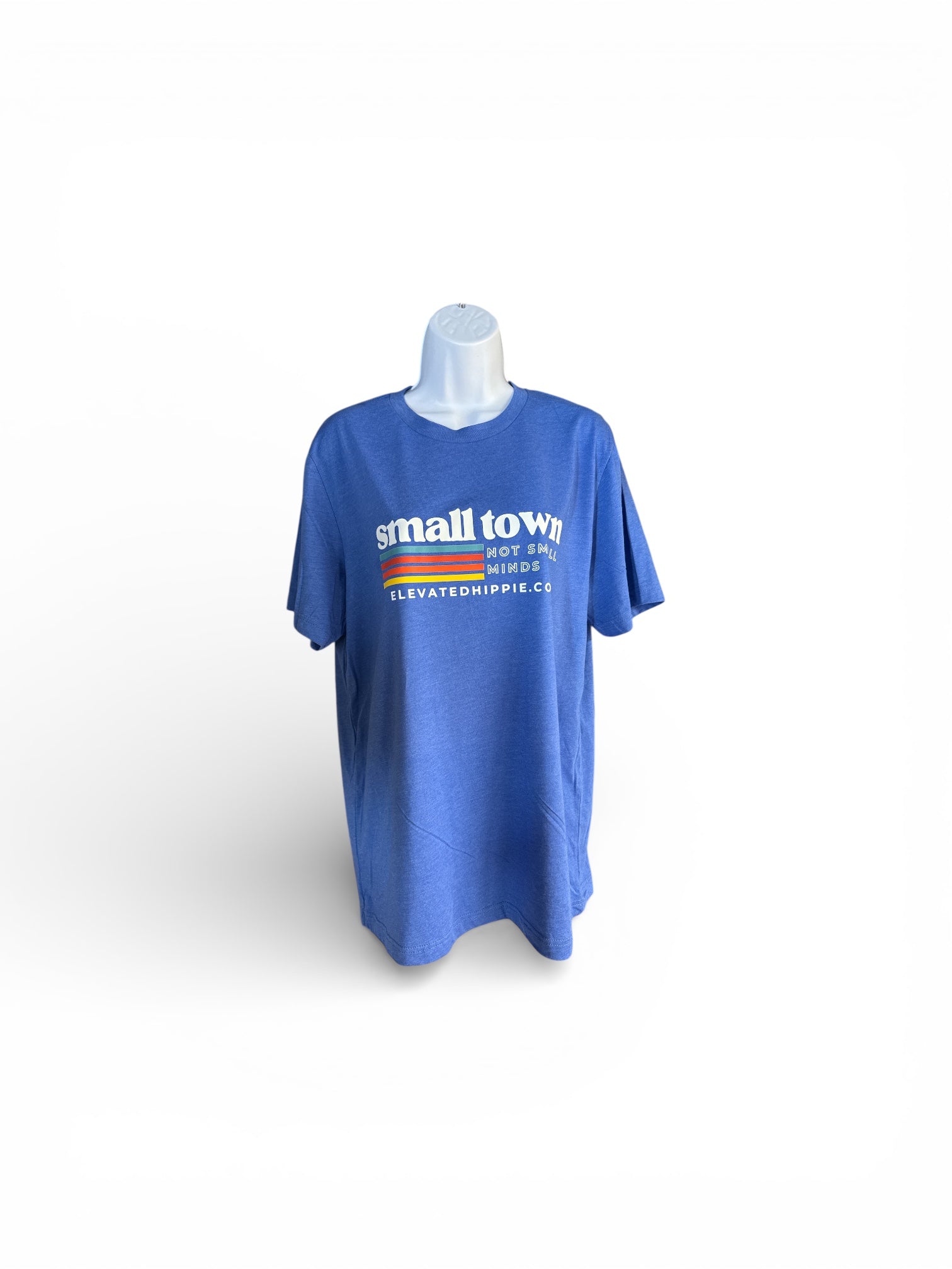 Elevated Hippie Small Towns Graphic T-Shirt – Soft Unisex Bella + Canvas Tee - The Elevated Hippie