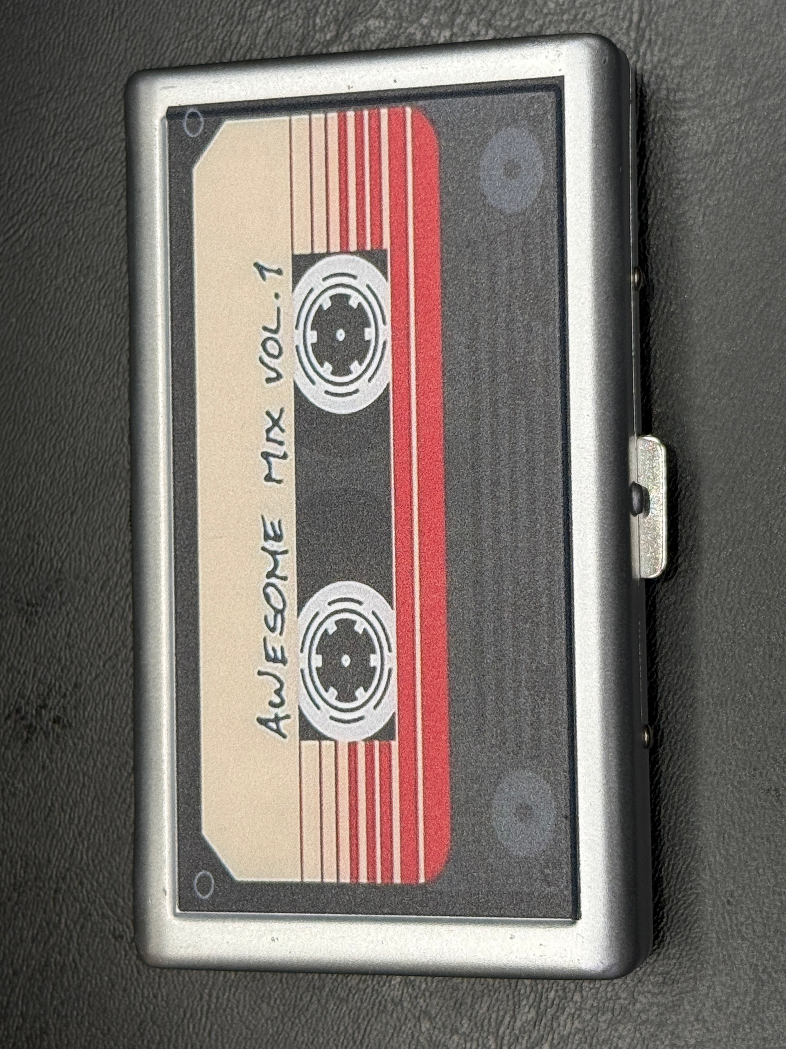 Recycled Aluminum Metal Cigarette Case | Slim Eco-Friendly Pocket Storage - The Elevated Hippie