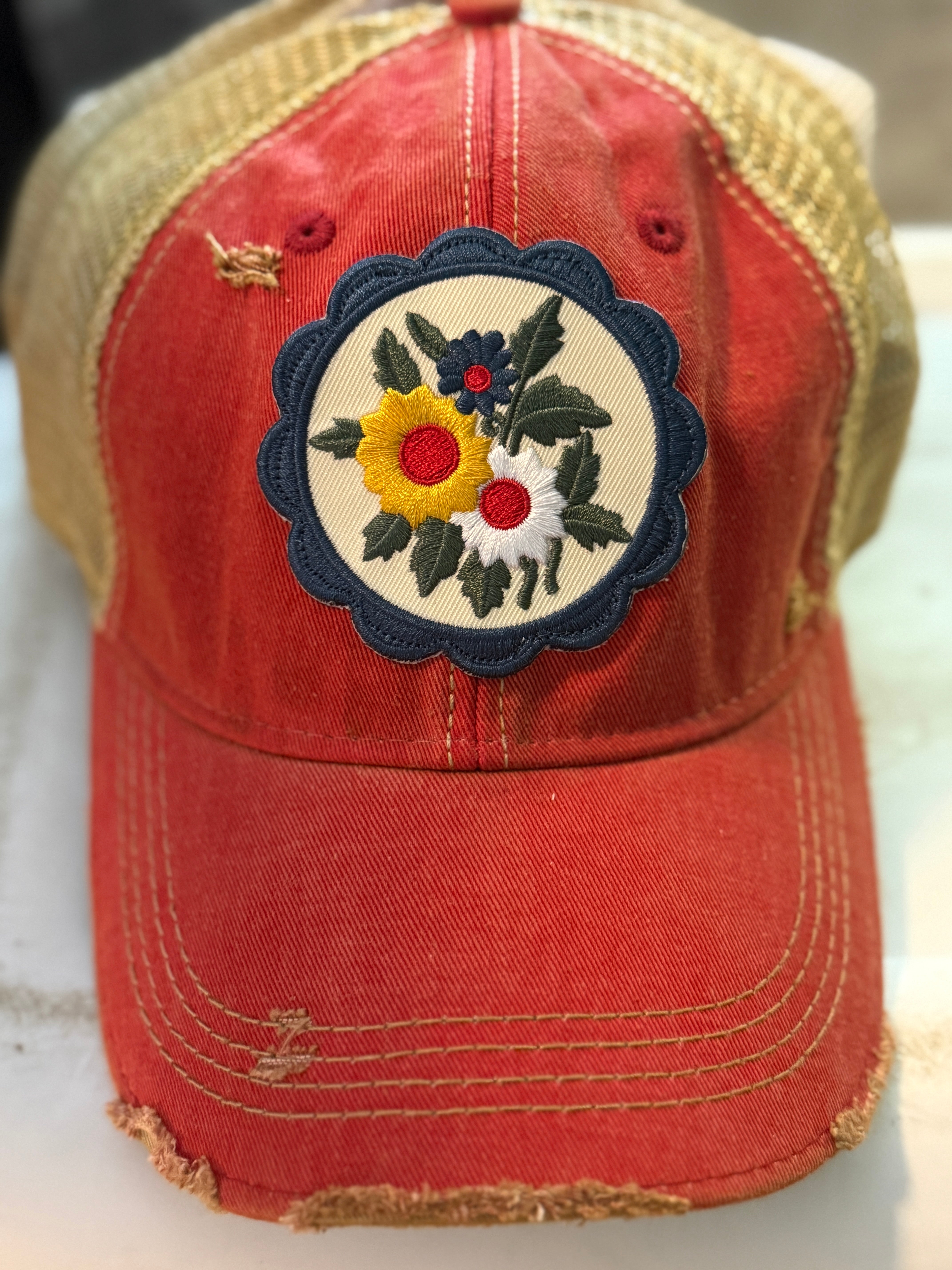 Little Flowers Hat - The Elevated Hippie