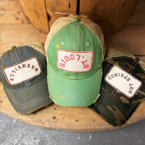 Upside Down Your Town or Team Custom Hat Kokomo - The Elevated Hippie