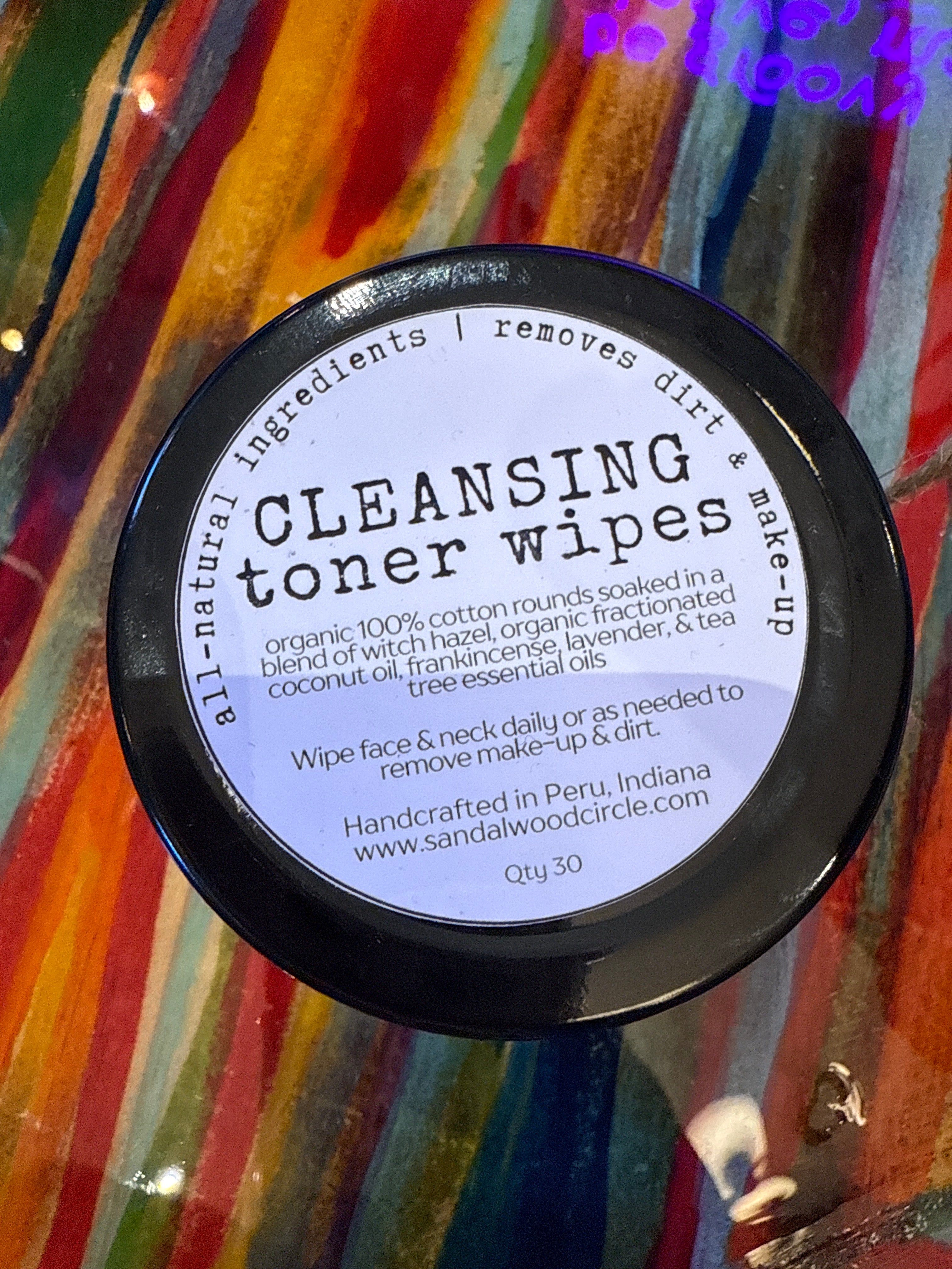 Cleansing Toner Wipes - The Elevated Hippie