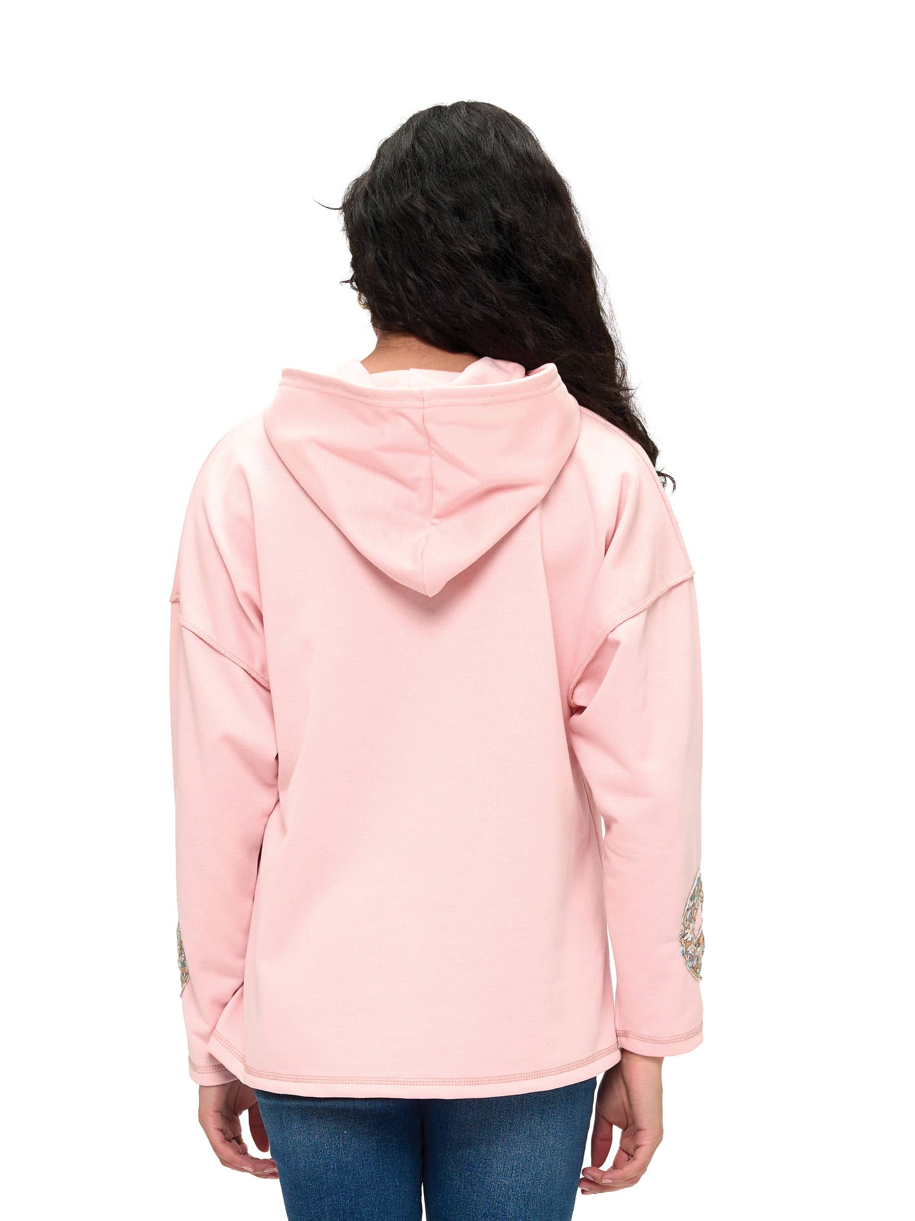 Hoodie Peace Sign Patch Handstitched (Reg. Price $19) - The Elevated Hippie