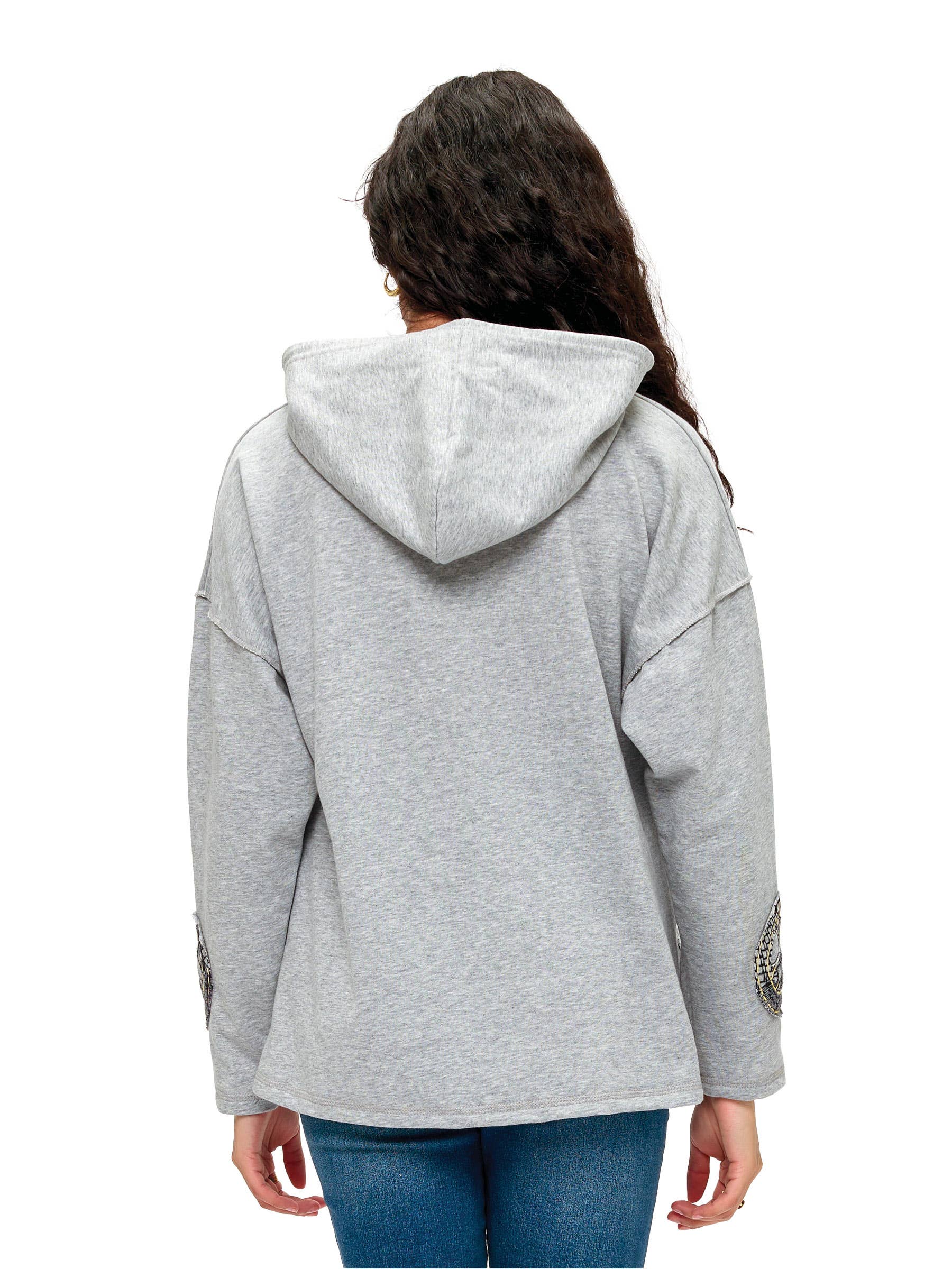 Hoodie Peace Sign Patch Handstitched (Reg. Price $19) - The Elevated Hippie