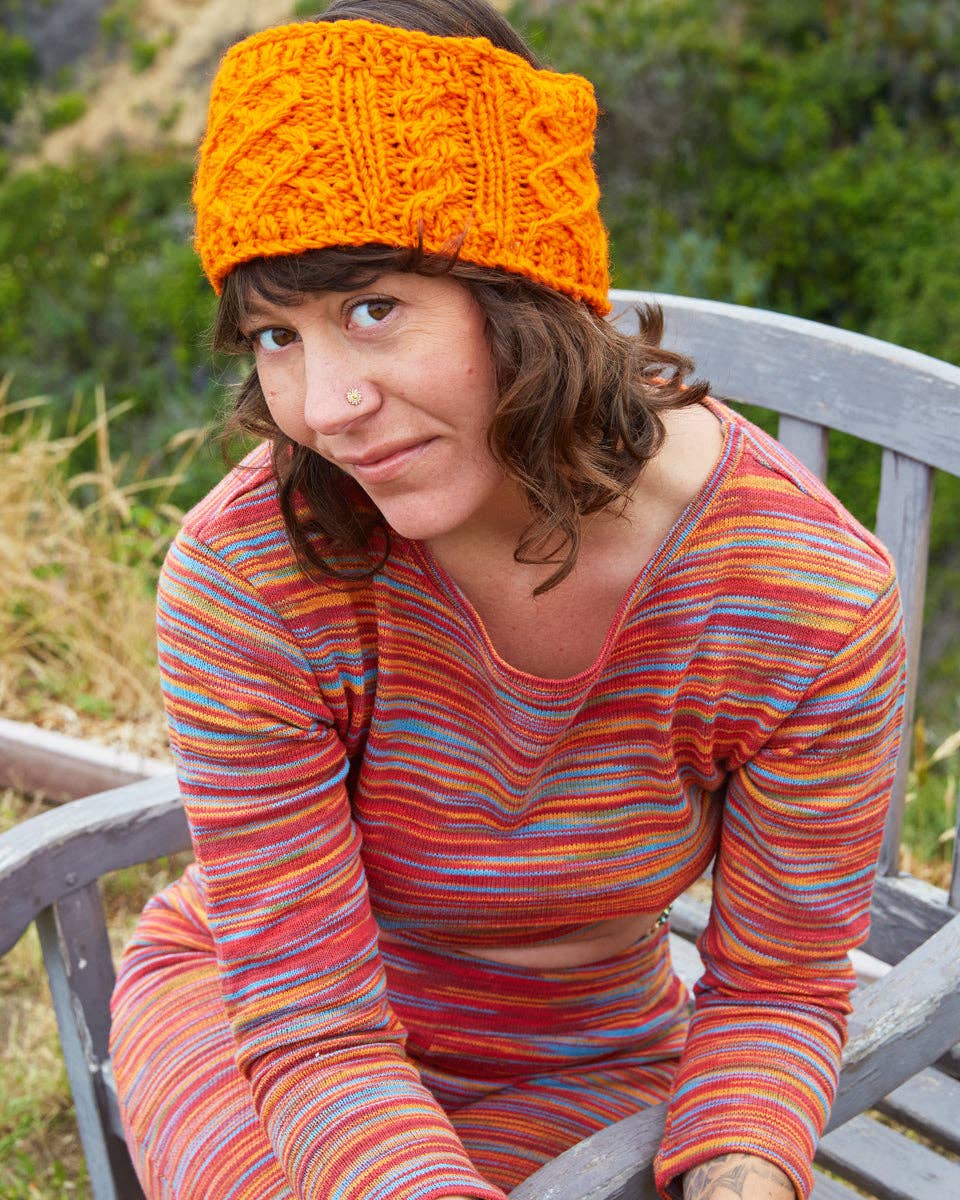 Cable Knit Headband - The Elevated Hippie