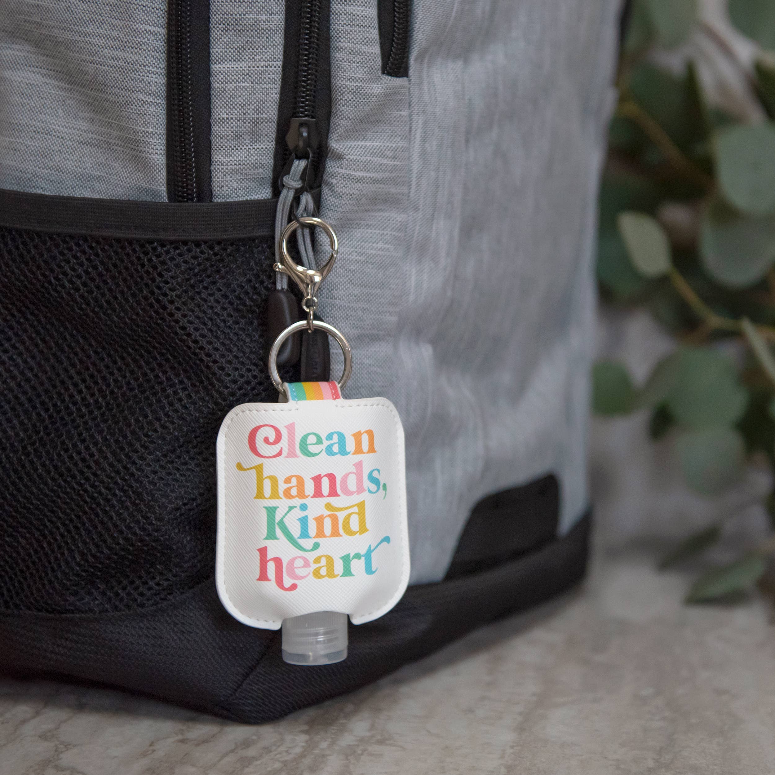 Clean Hands Kind Heart Hand Santitizer Holder boho clothing, festival outfit, hippie style apparel | Elevated Hippie
