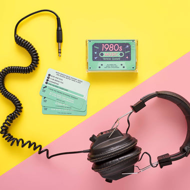1980s Music Trivia Game CDU of 6 - The Elevated Hippie